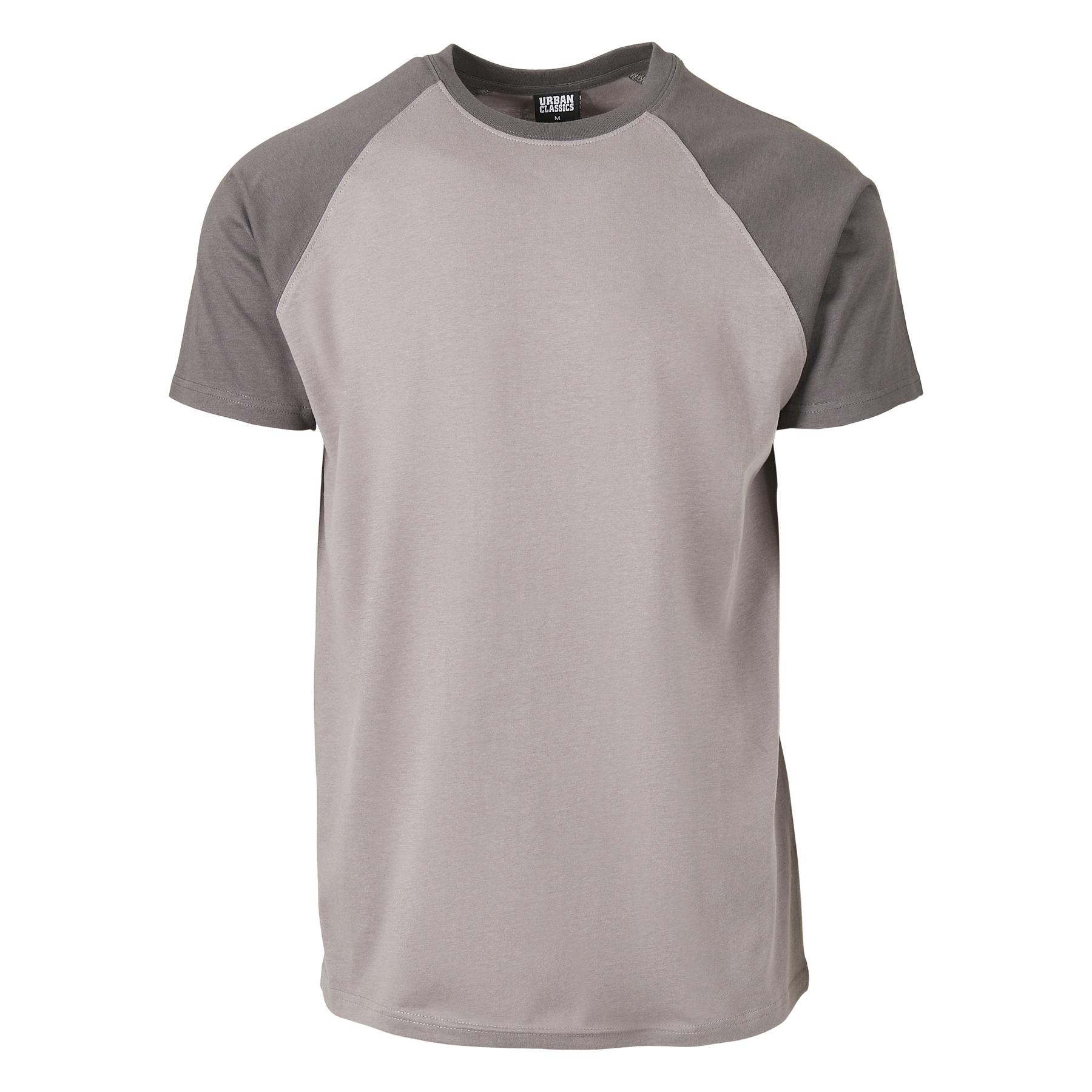 4053838680353 - T-Shirt Herren REGLAN CONTRAST TEE TB639 Grau Dunkelgrau Asphalt Darkshadow