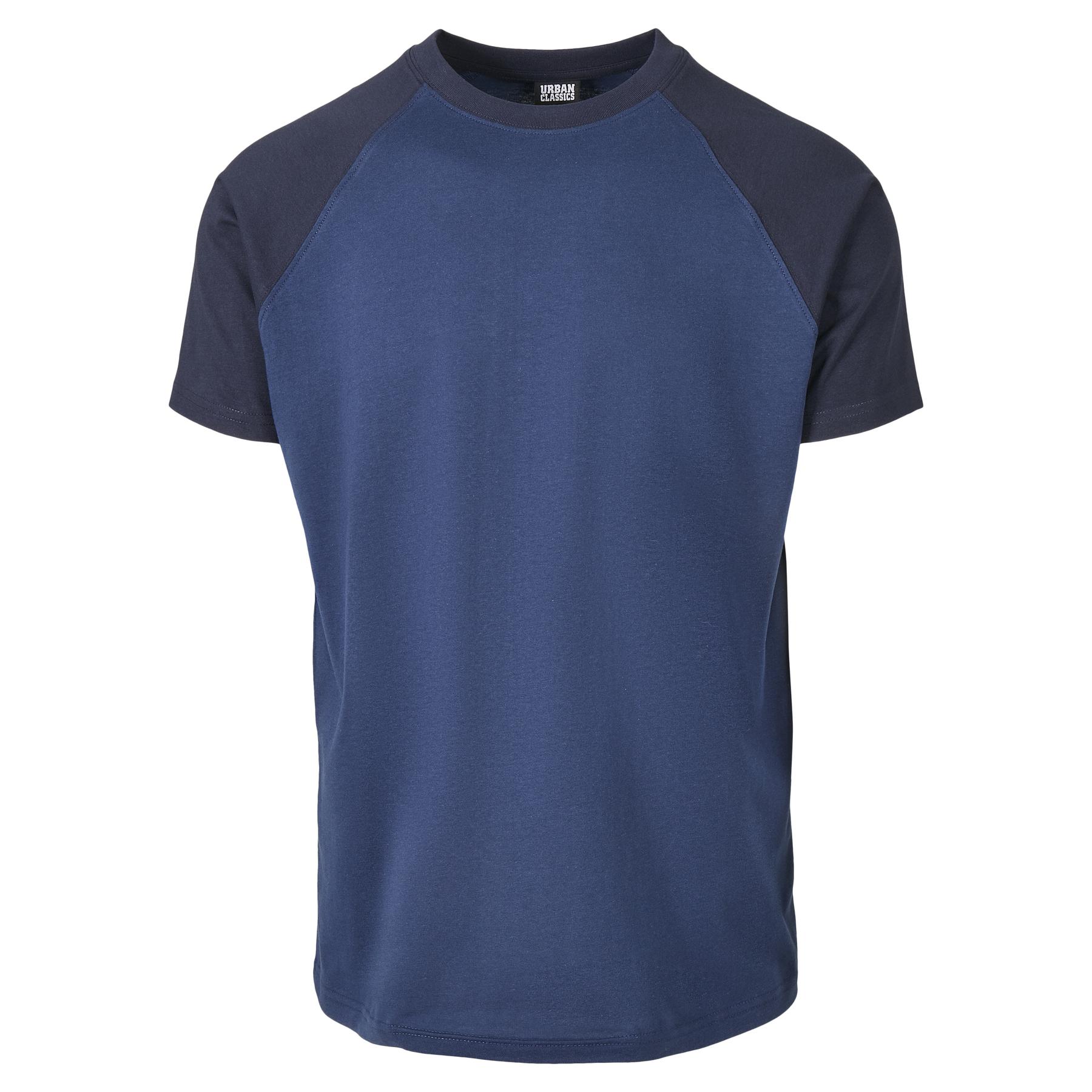4053838680391 - T-Shirt Herren REGLAN CONTRAST TEE TB639 Dunkelblau Darkblue Midnightnavy