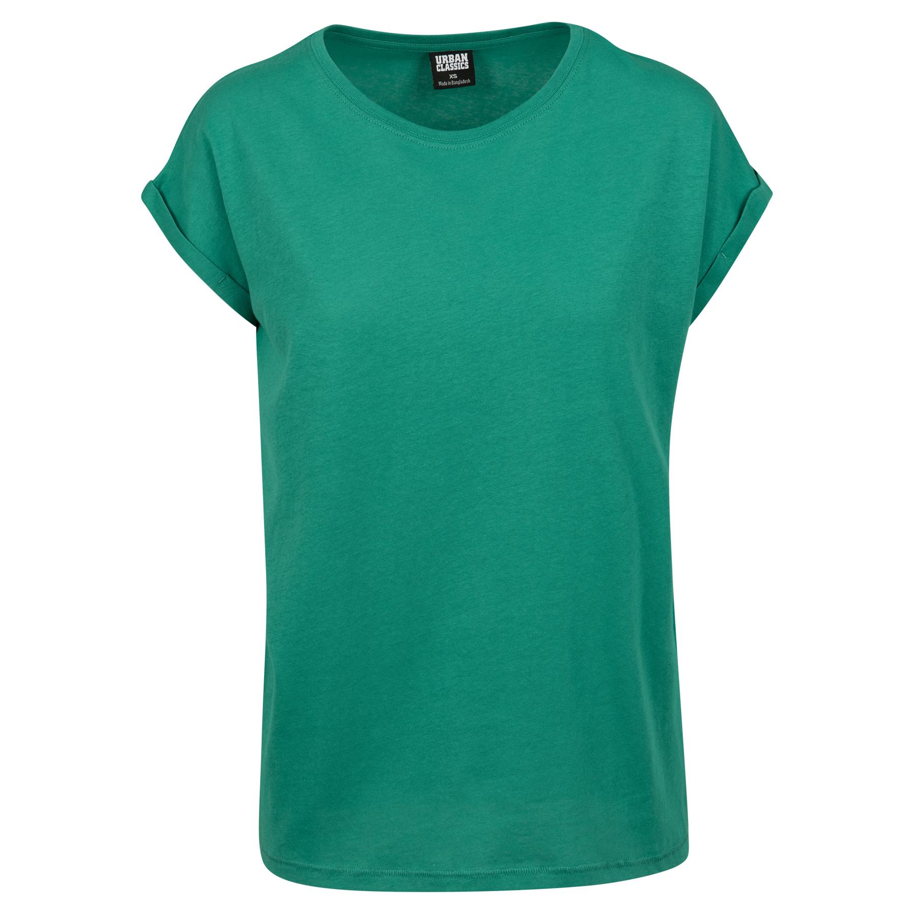 4053838384022 - Ladies Extended Shoulder Tee T-Shirt grün in 5XL