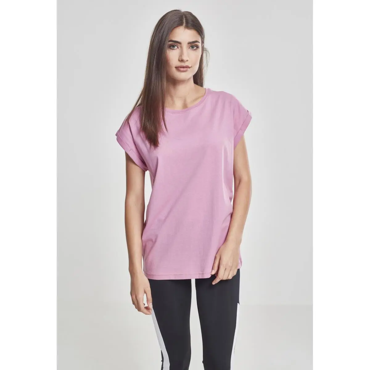 4053838320174 - T-Shirt LADIES EXTENDED SHOULDER TEE TB771 Pink Coolpink