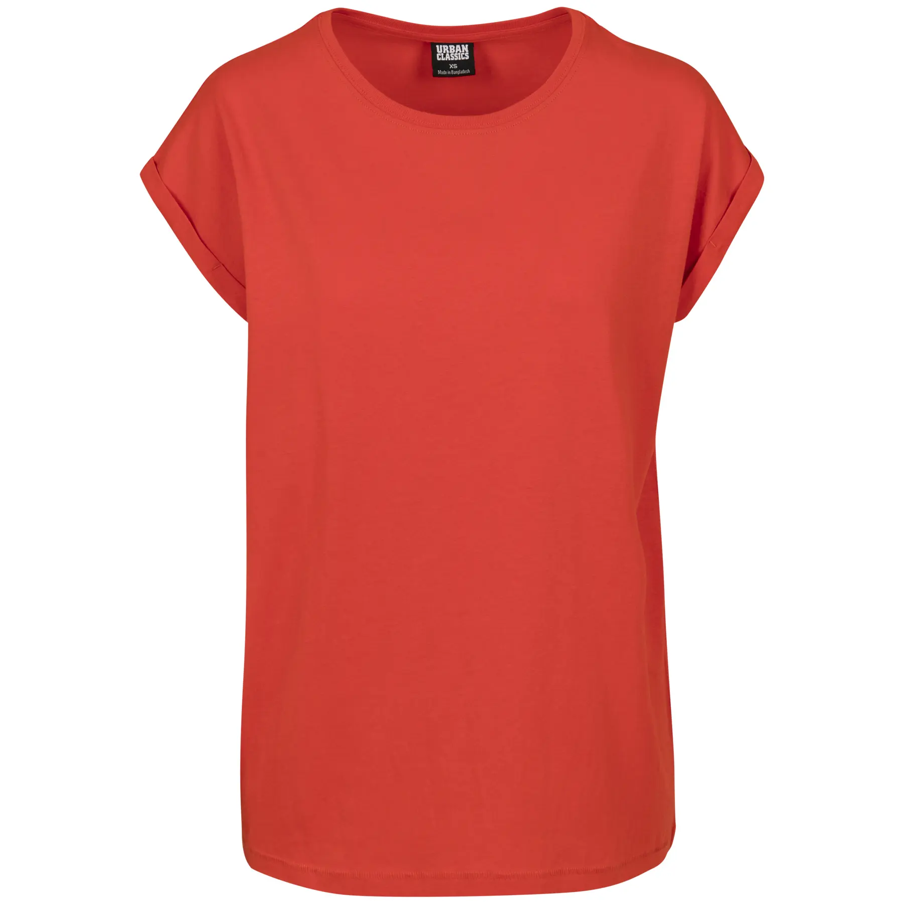 4053838384152 - T-Shirt LADIES EXTENDED SHOULDER TEE TB771 Rot Bloodorange