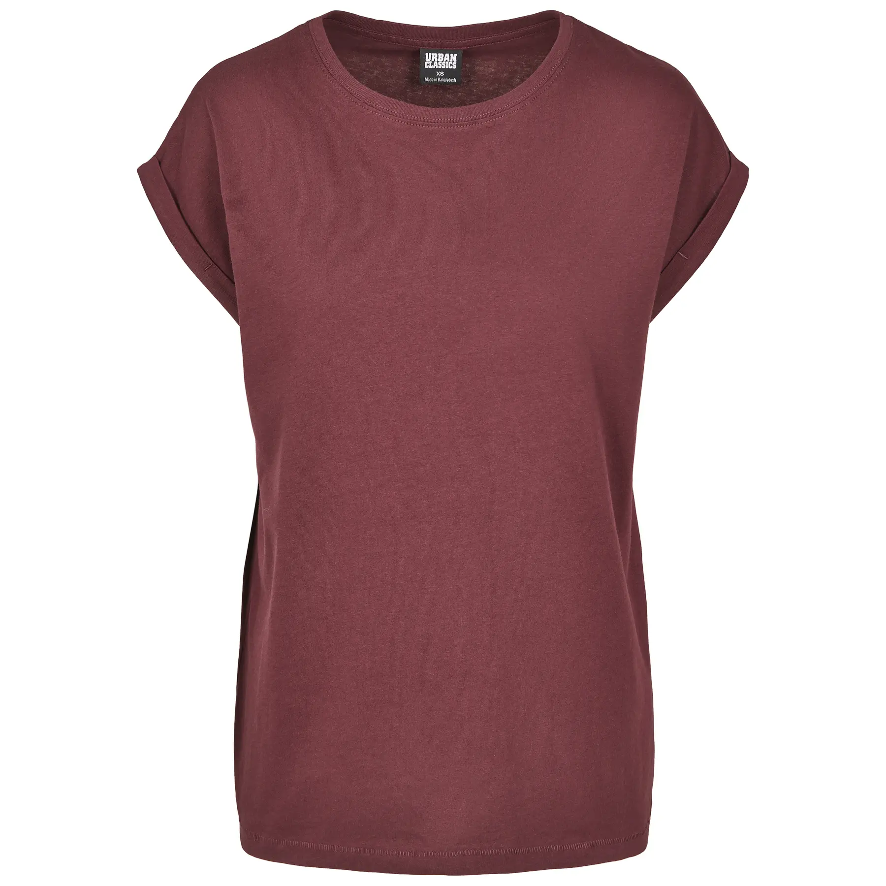 4053838460801 - T-Shirt LADIES EXTENDED SHOULDER TEE TB771 Dunkelrot Redwine