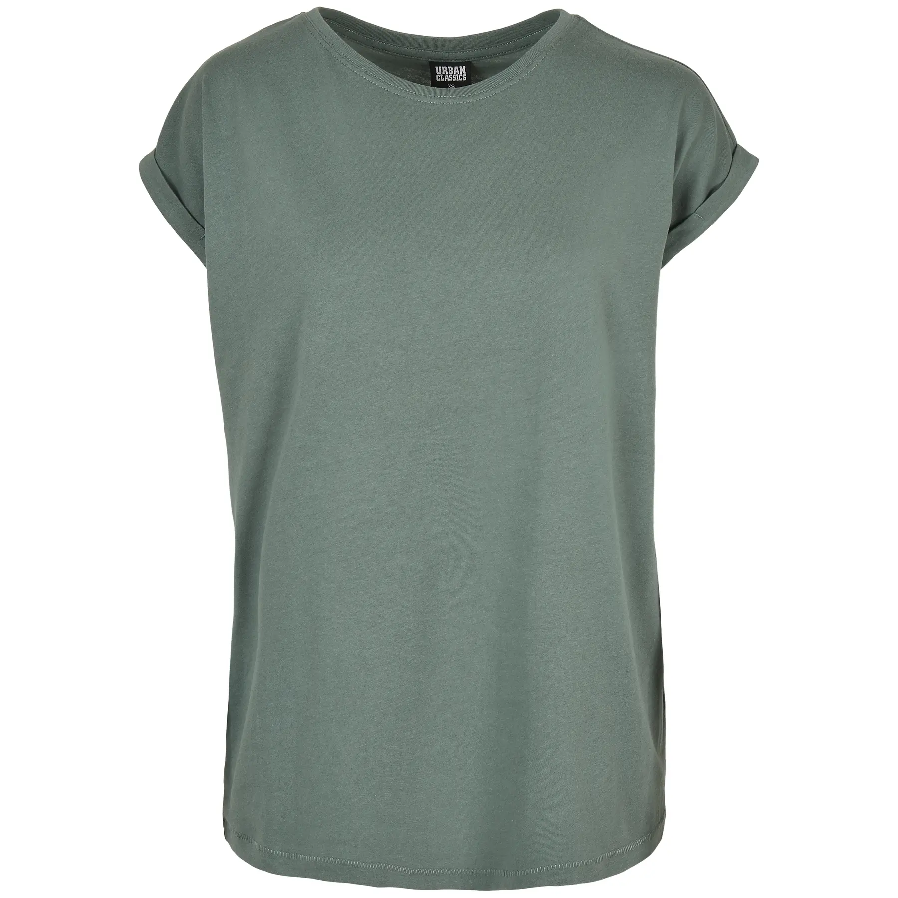 4053838767986 - Ladies Extended Shoulder Tee T-Shirt grün in L 4053838767986 - Ladies Extended Shoulder Tee T-Shirt grün in L