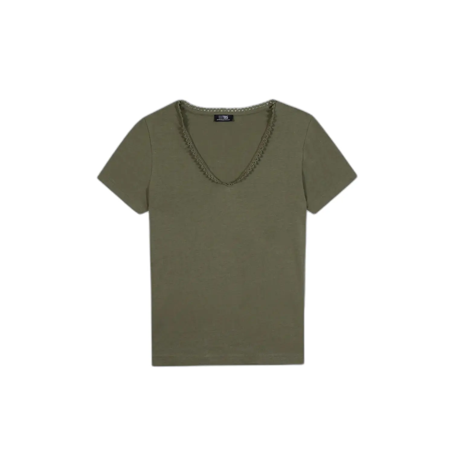 Women's V-neck T-shirt TBS Adama