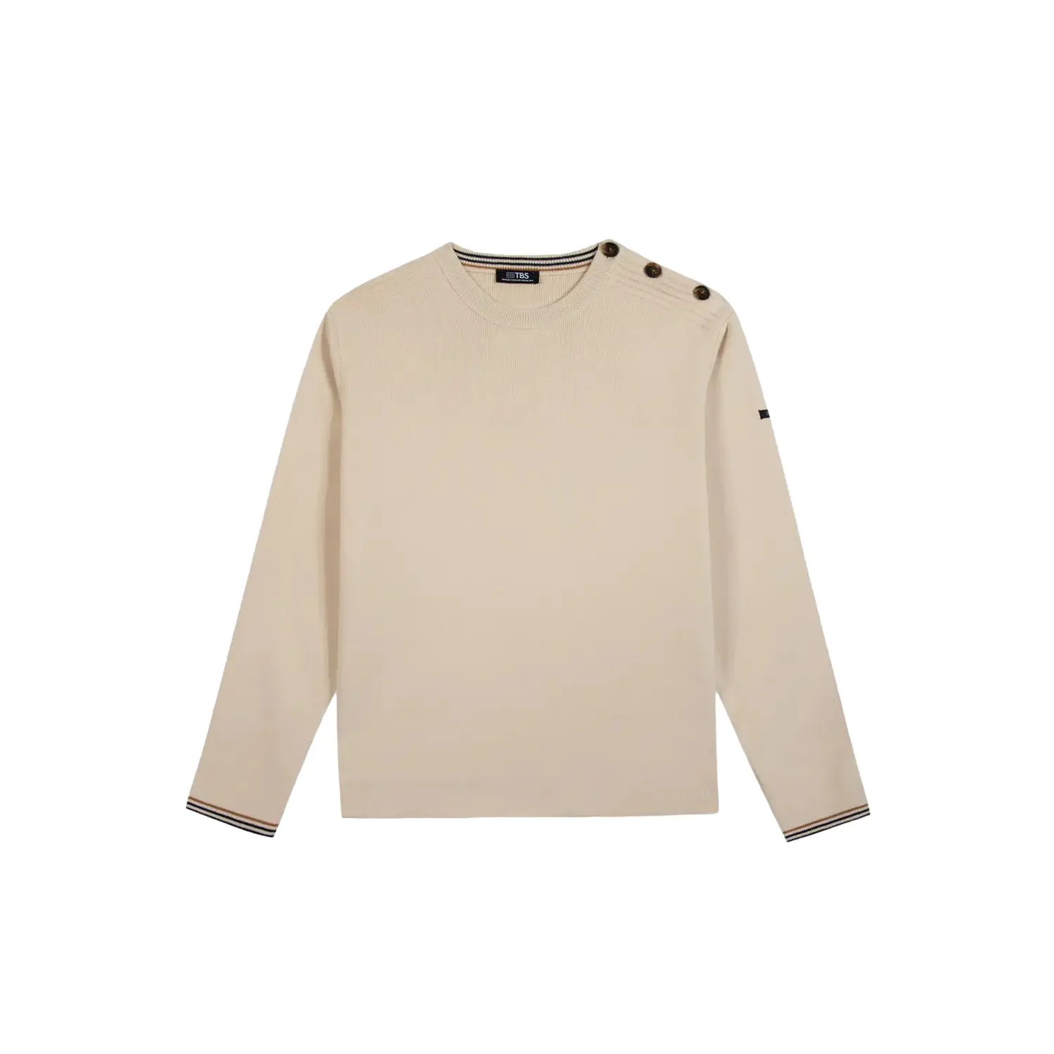Round neck sweater TBS Loran