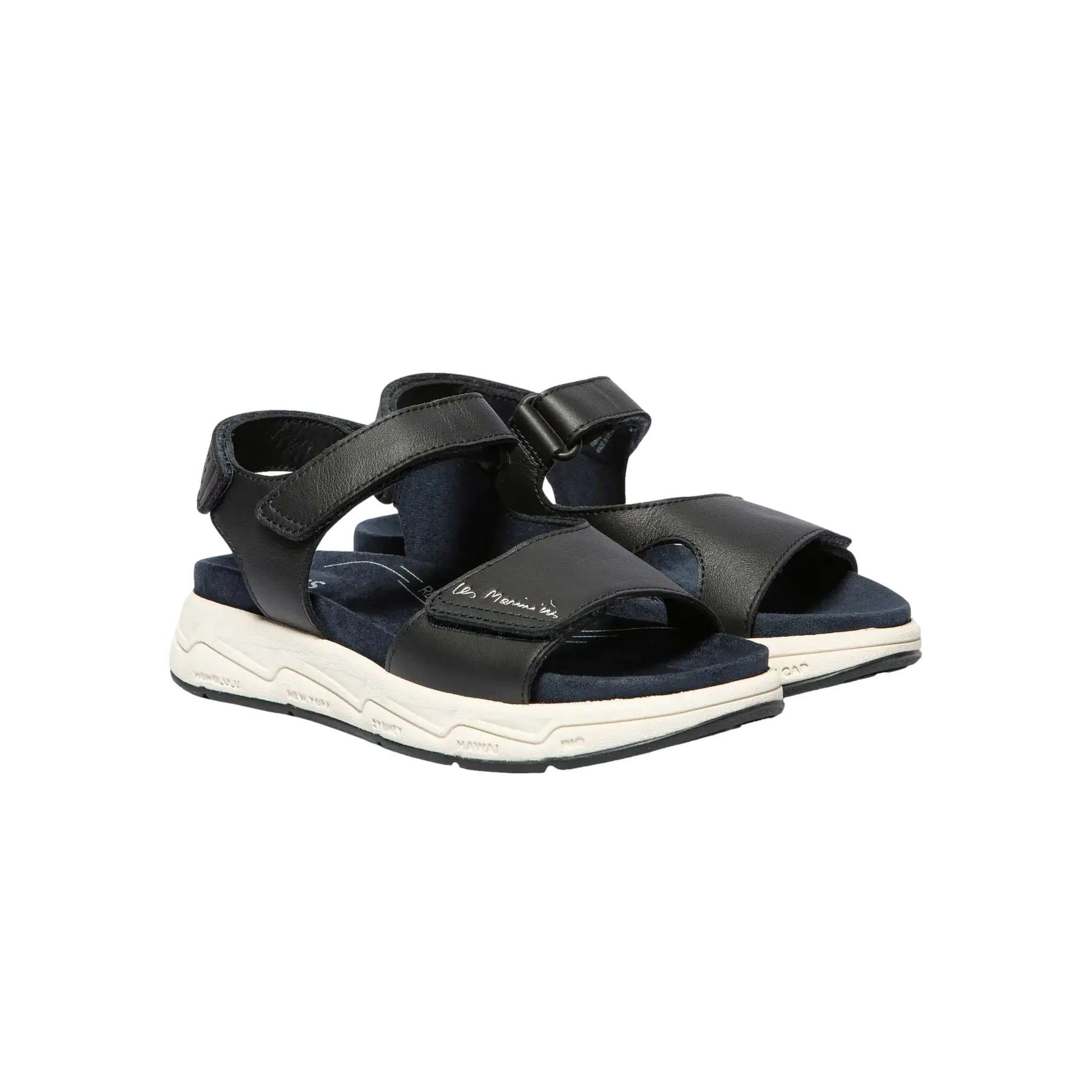 Sandali con zeppa in pelle donna  Louisie