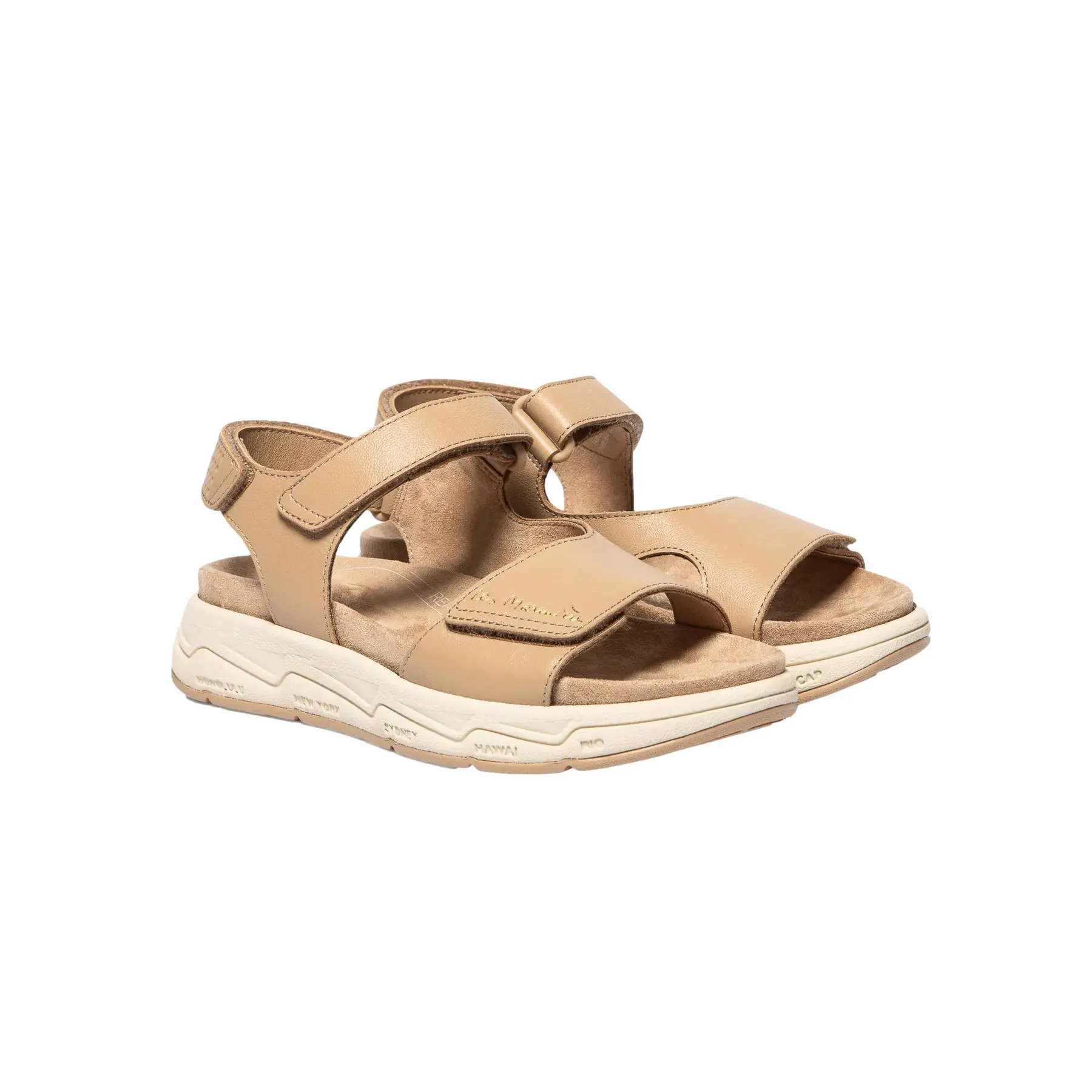 Sandali con zeppa in pelle donna  Louisie