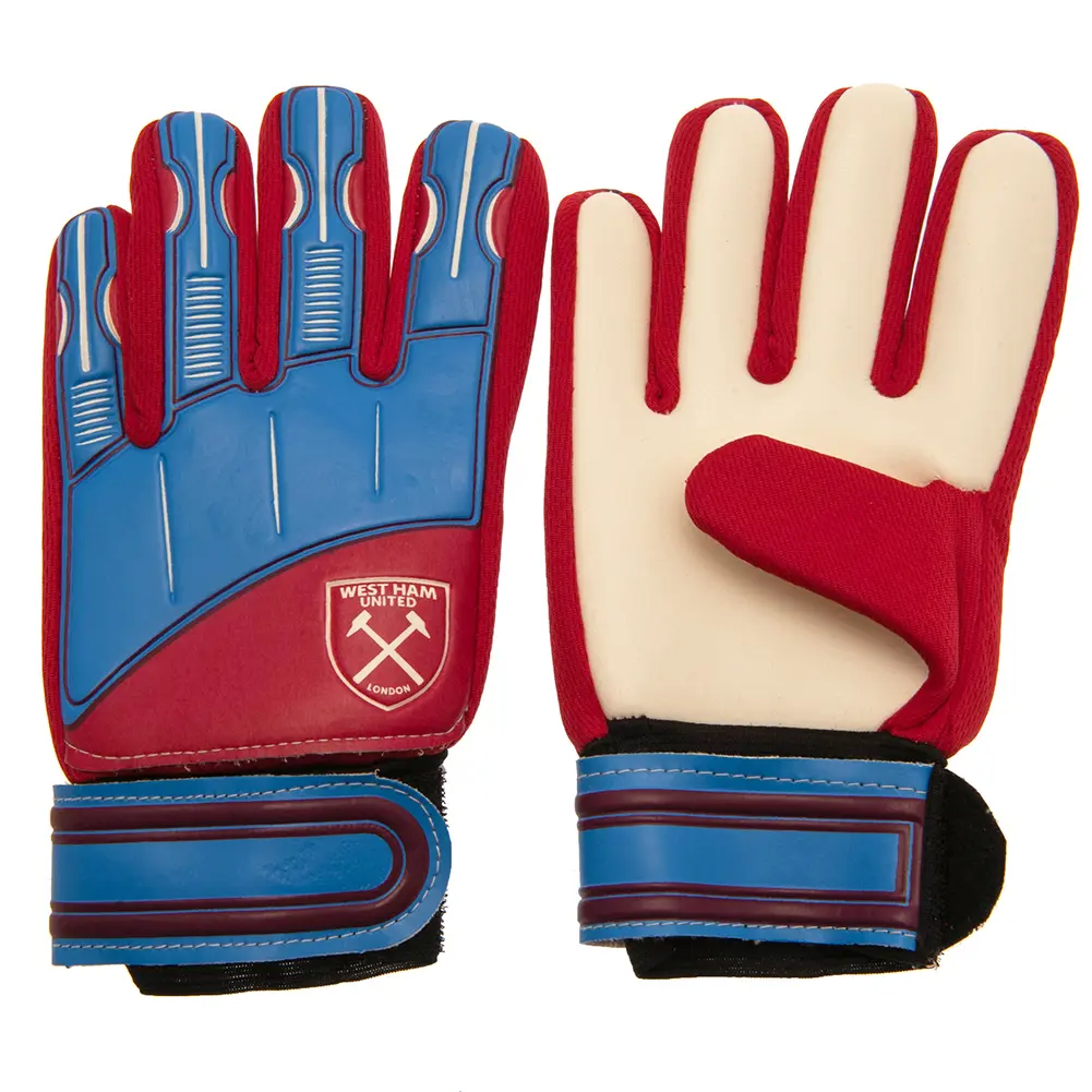Team Merchandise Unisex Niño Rouge Guantes De Portero Con Costura Negativa Para Niños