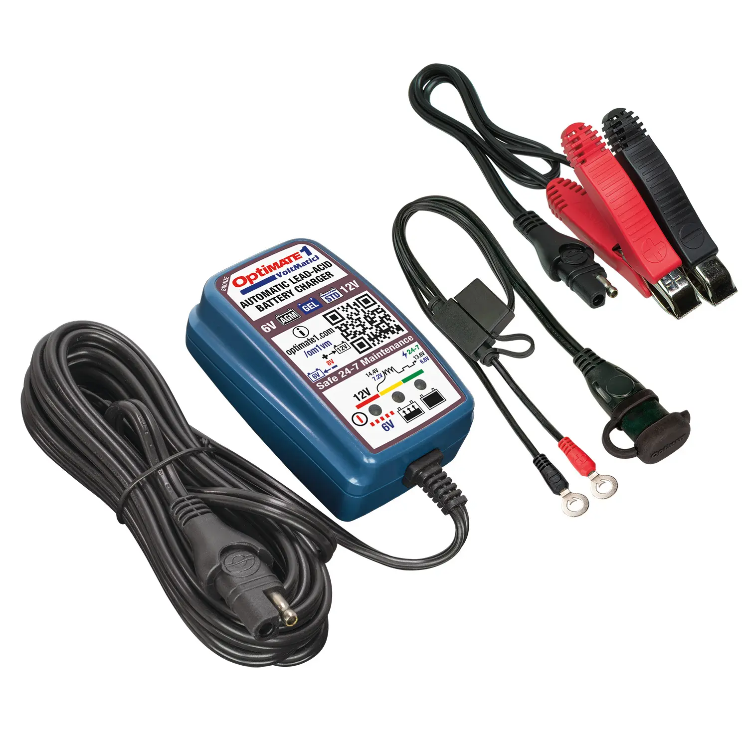 Motorrad-Batterieladegerät Tecmate Optimate 1