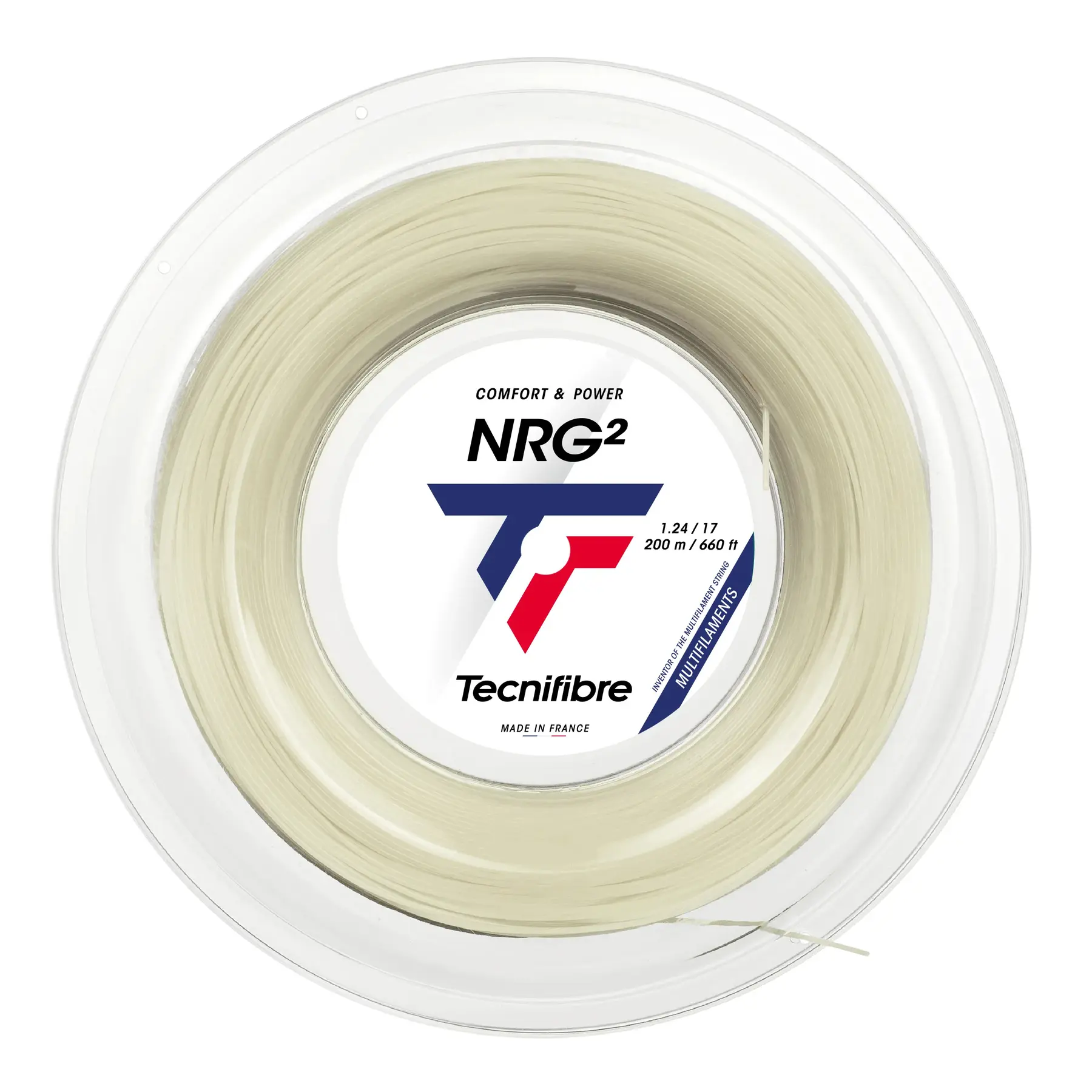 Tennissaiten Tecnifibre NRG² 200 m