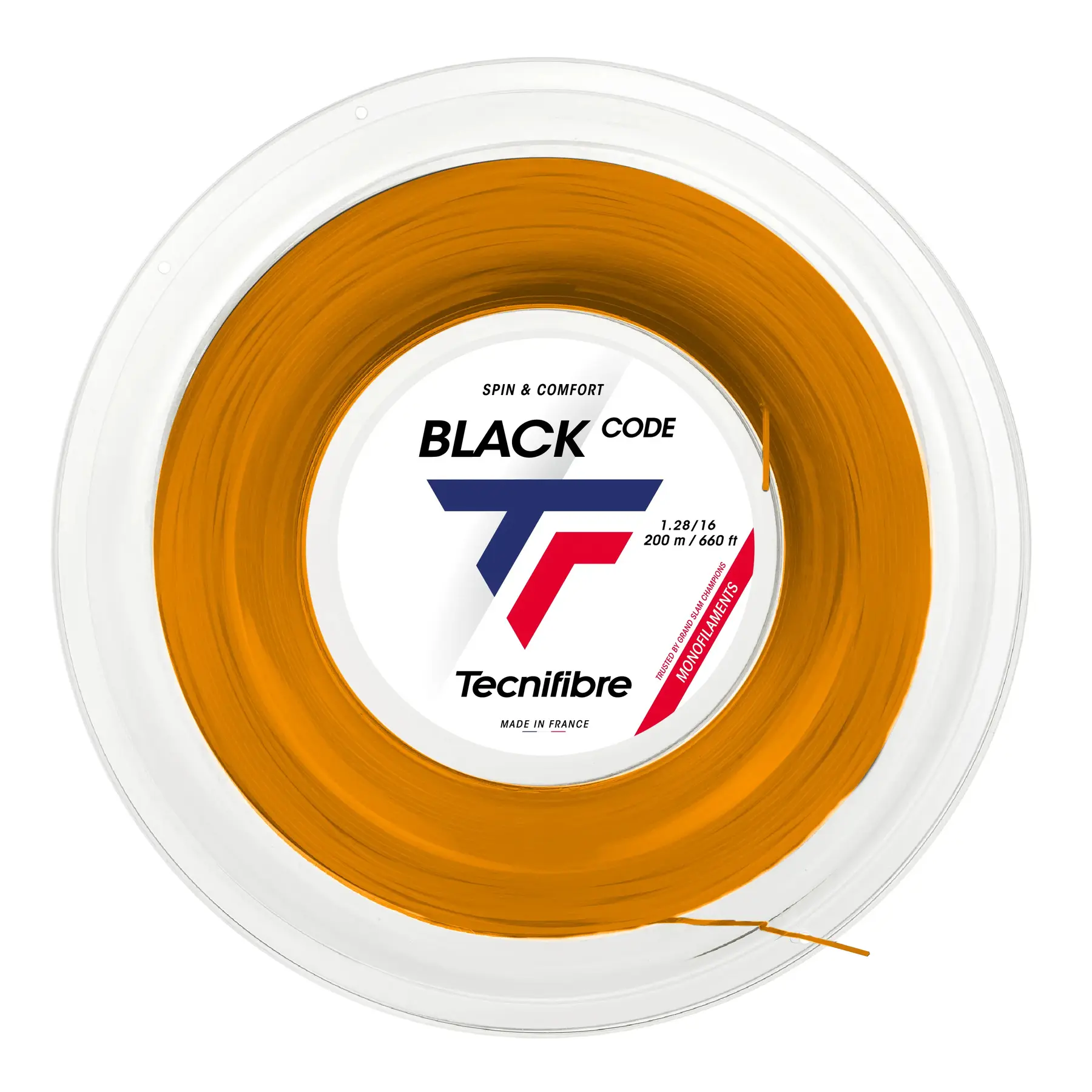 Tennissaiten Tecnifibre Black Code 200 m