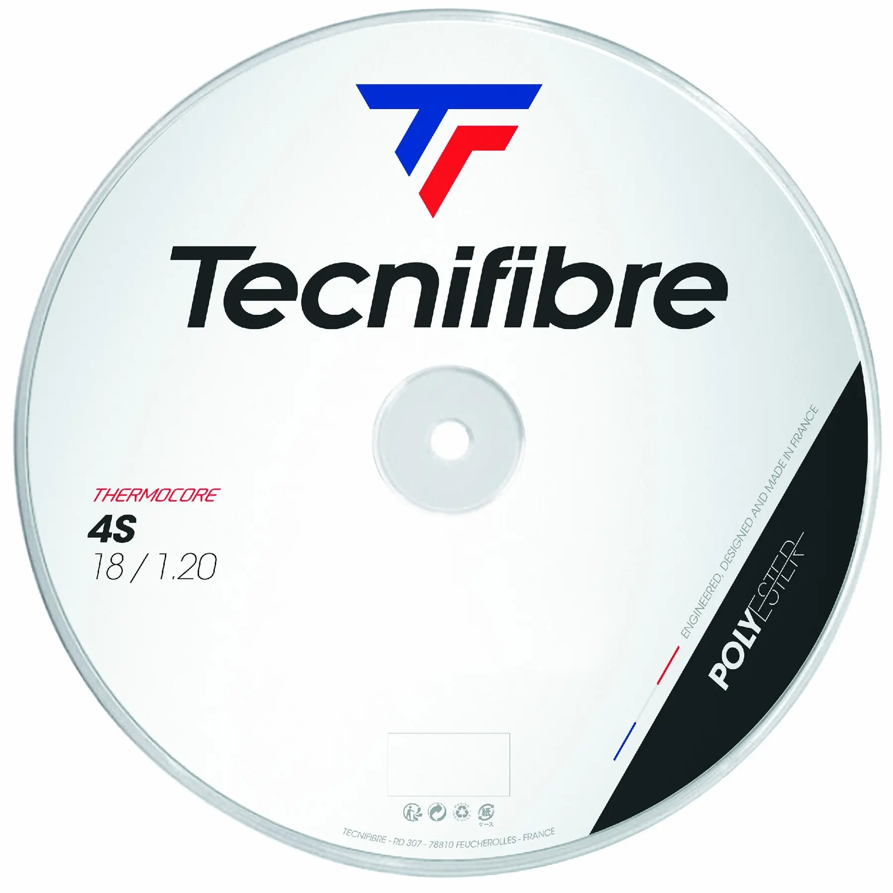 TECNIFIBRE Cordage de tennis  4S 200 m
