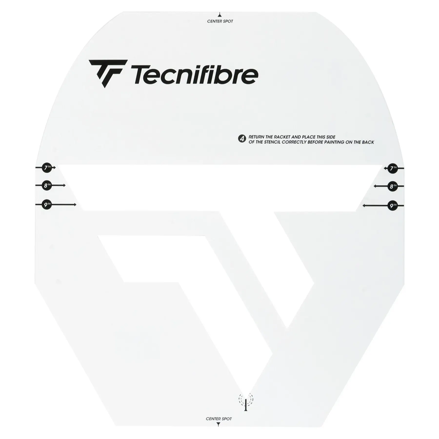 Aufkleber Tecnifibre TF Logo