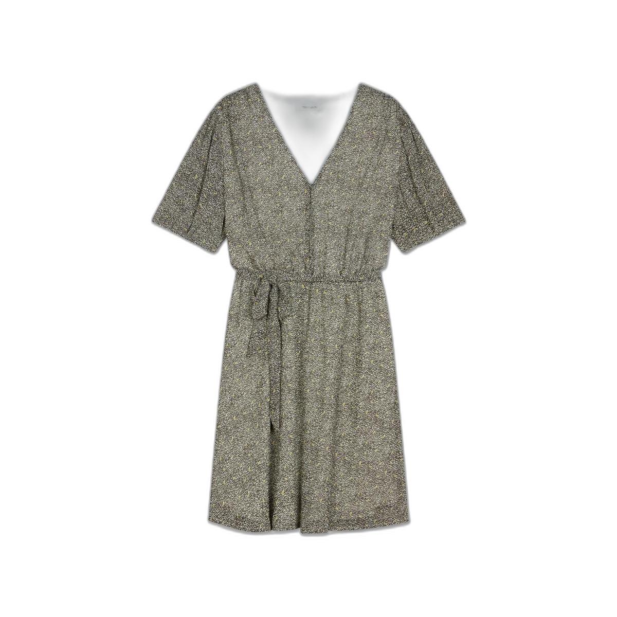 3607185637204 - Bedrucktes Kleid Frau Teddy Smith Alba 3607185637204 - Bedrucktes Kleid Frau Teddy Smith Alba