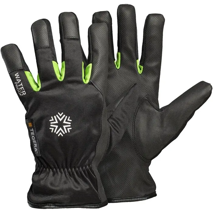 Synthetische Lederhandschuhe, gefüttert für den Winter TEGERA