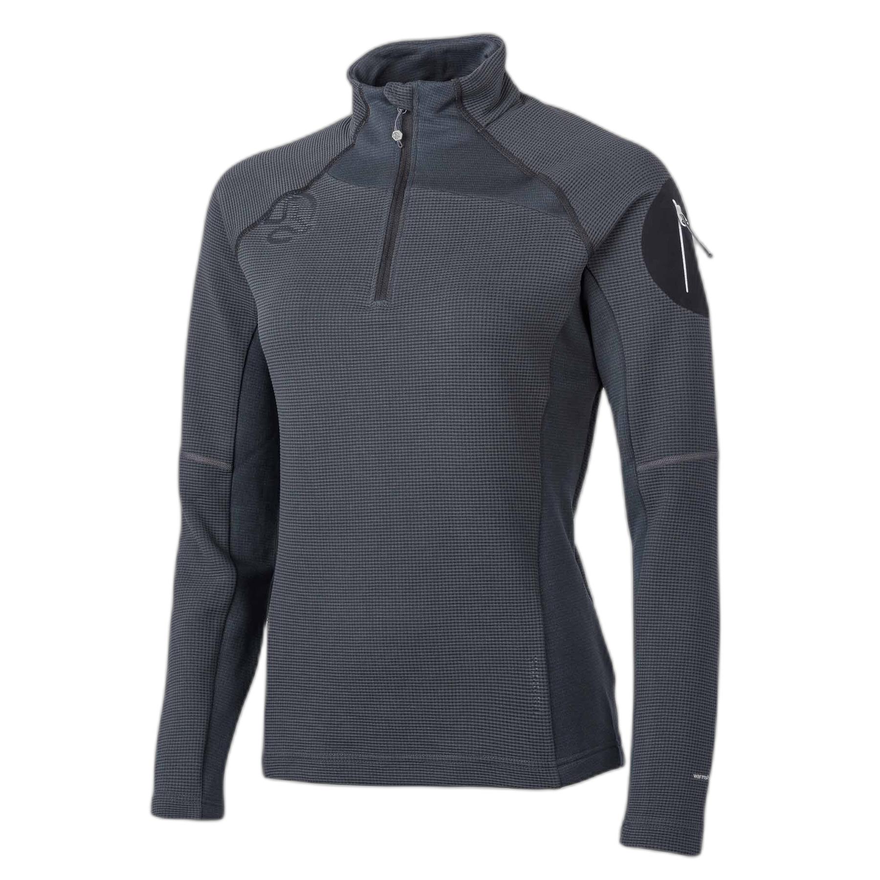 8445042341308 - Pullover mit Rundhalsausschnitt und 1 2-Reißverschluss für Damen Lemika