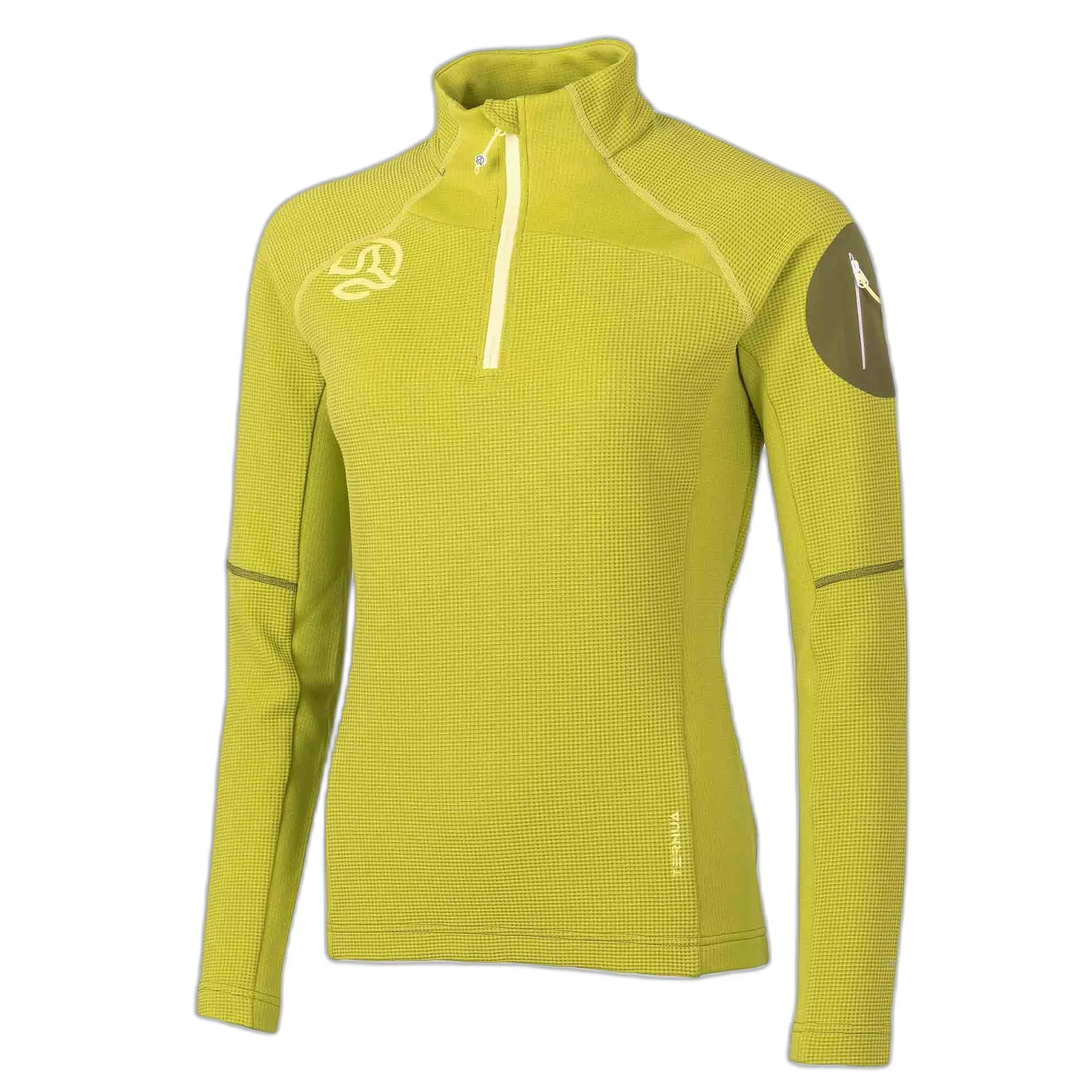 Maglione col ronde 1/2 zip donna  Lemika