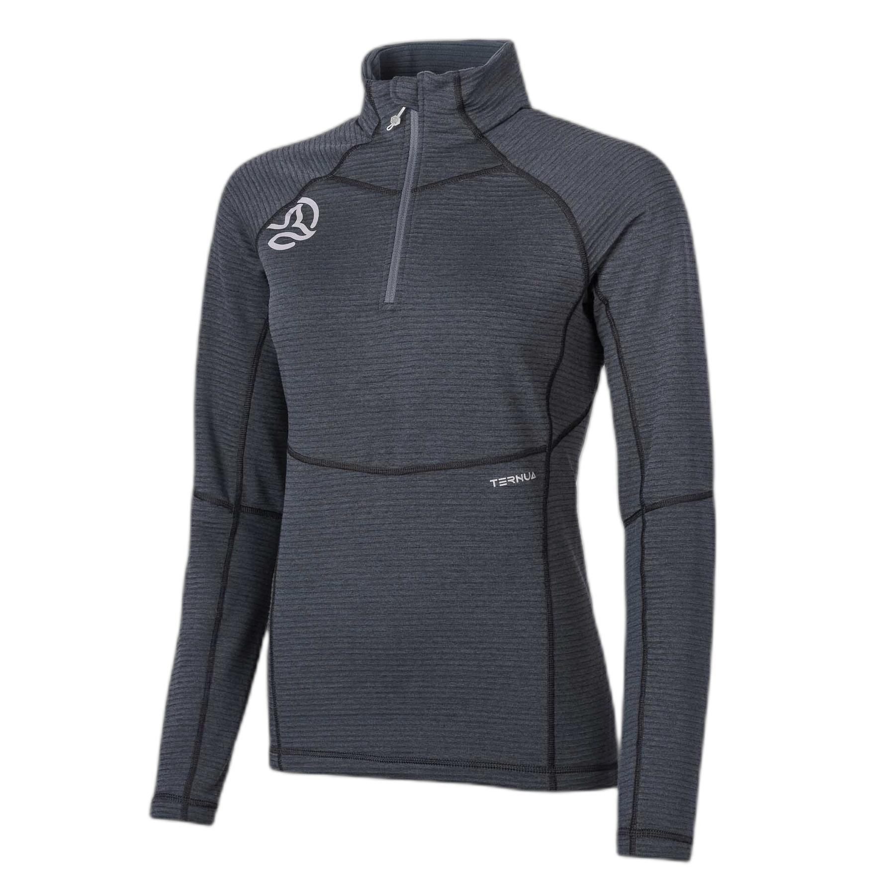 8445042136768 - Pullover mit Rundhalsausschnitt und 1 2-Reißverschluss für Damen Momhill