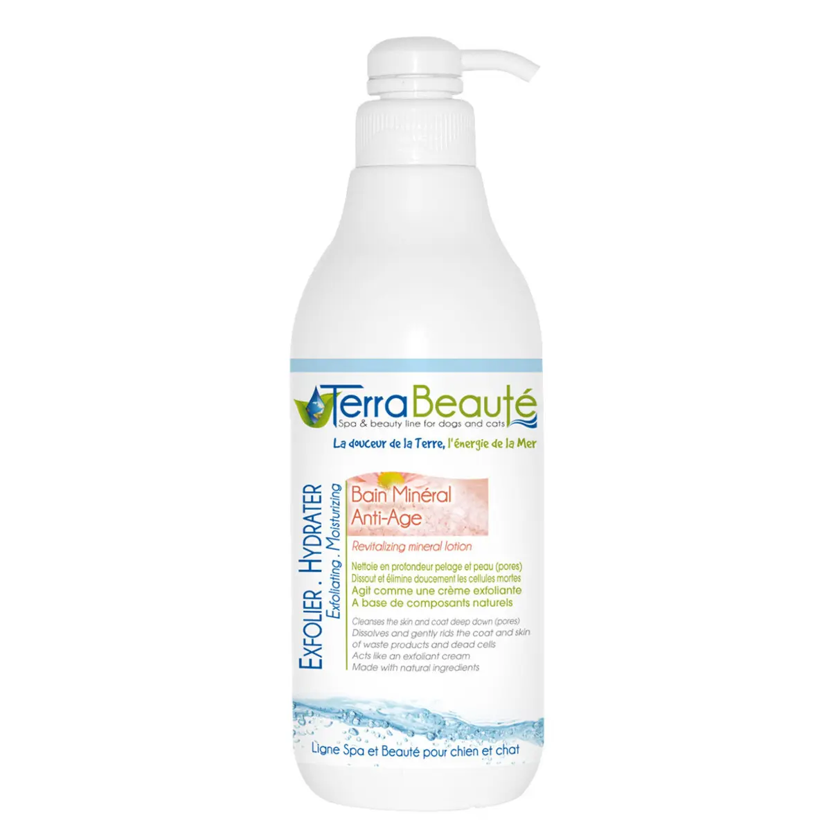 TERRA BEAUTE Shampoing pour chien mineral anti-age Terra Beaut&eacute;