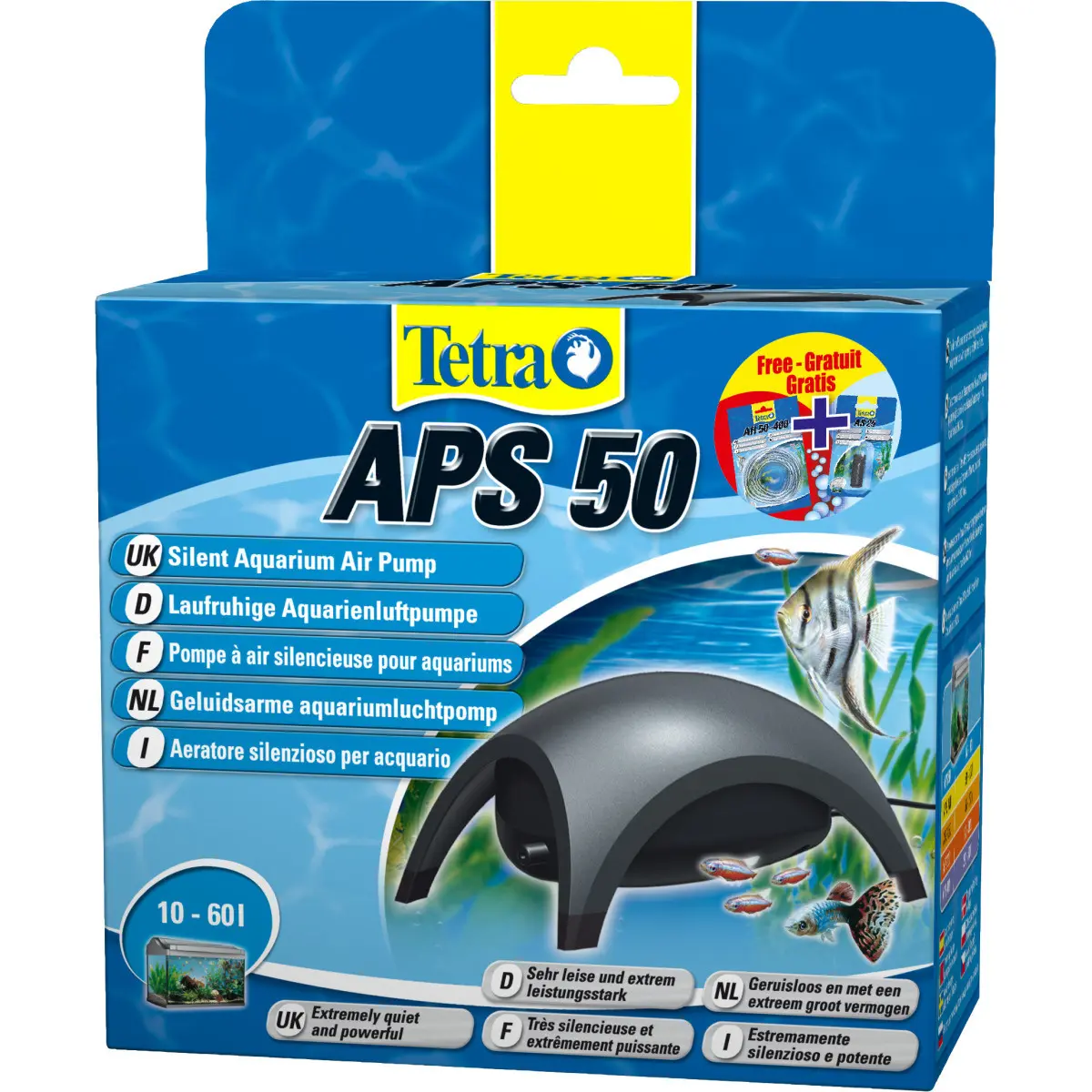Pompa d'aria per acquario Tetra APS 50