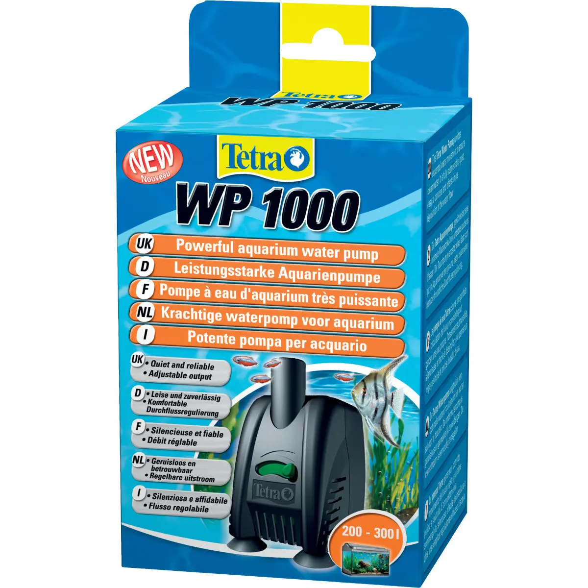 Tetra Noir Aquarium Water Pump Wp 1000