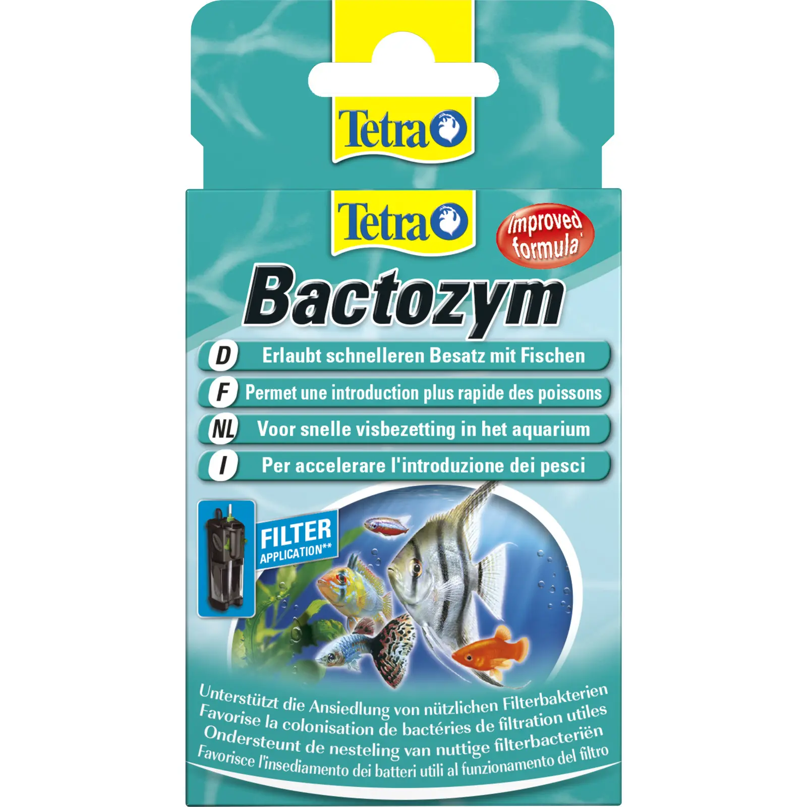 Tetra Vert Aquarium Water Cleaner Bactozym