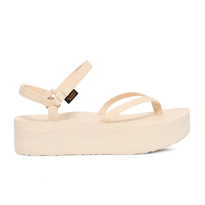 0197634664521 - Schlichte flache Sandalen für Damen Teva