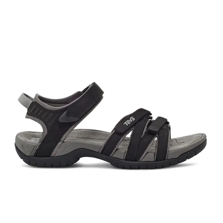0737872288501 - Tirra Leather Sandal w Damen (Schwarz 6 US) Trekkingsandalen