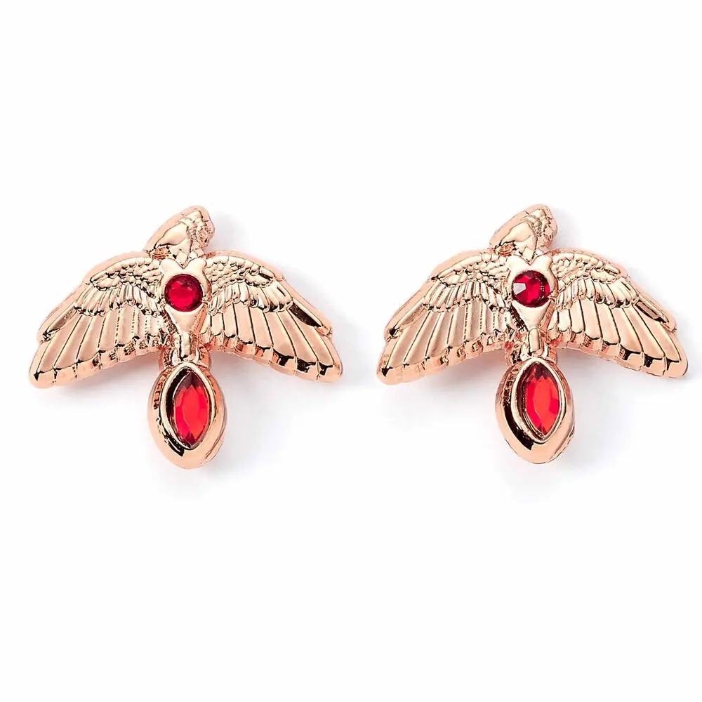 Earrings The Carat Shop Harry Potter Fawkes Rose