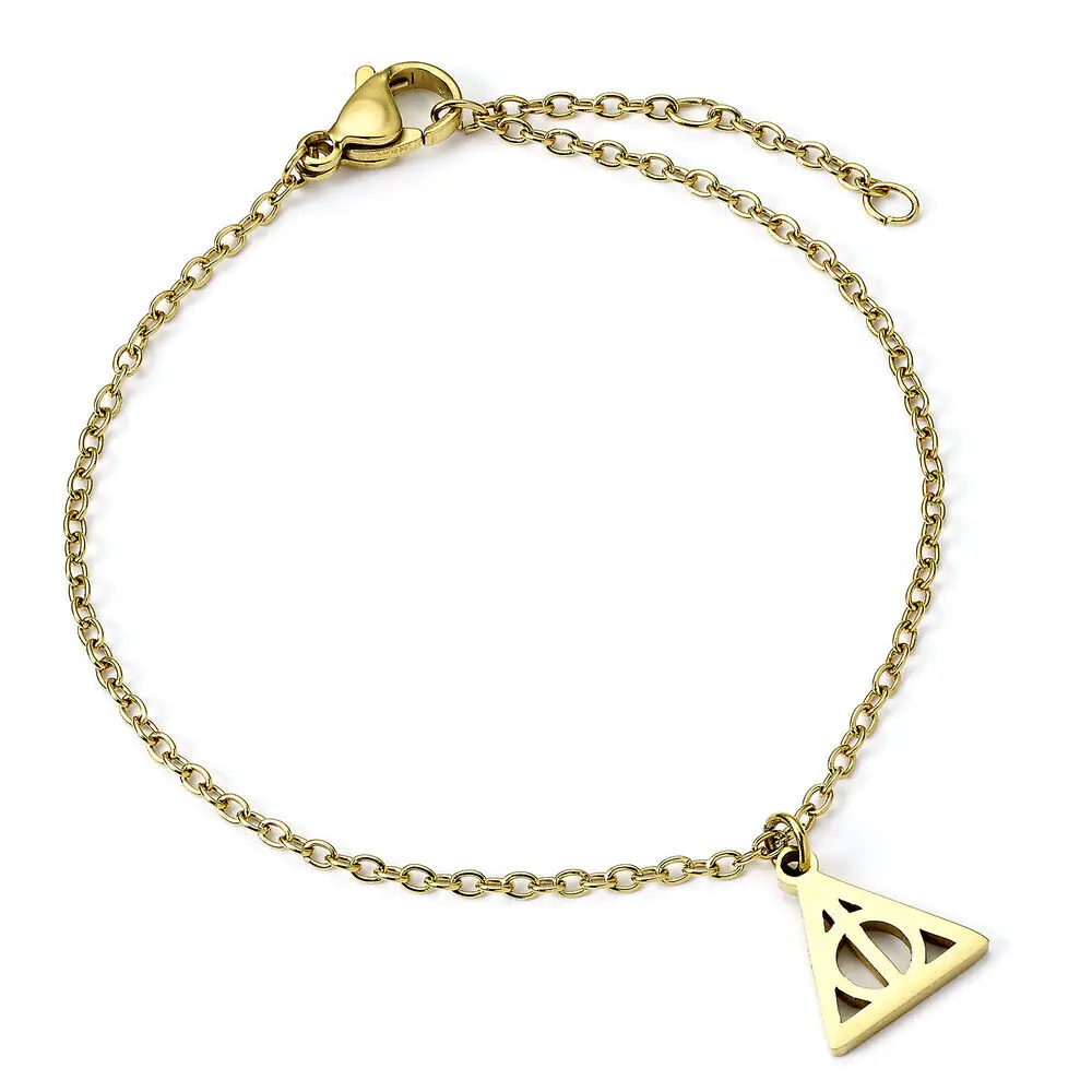 The Carat Shop Unisex Doré Bracelet Harry Potter Deathly Hallows