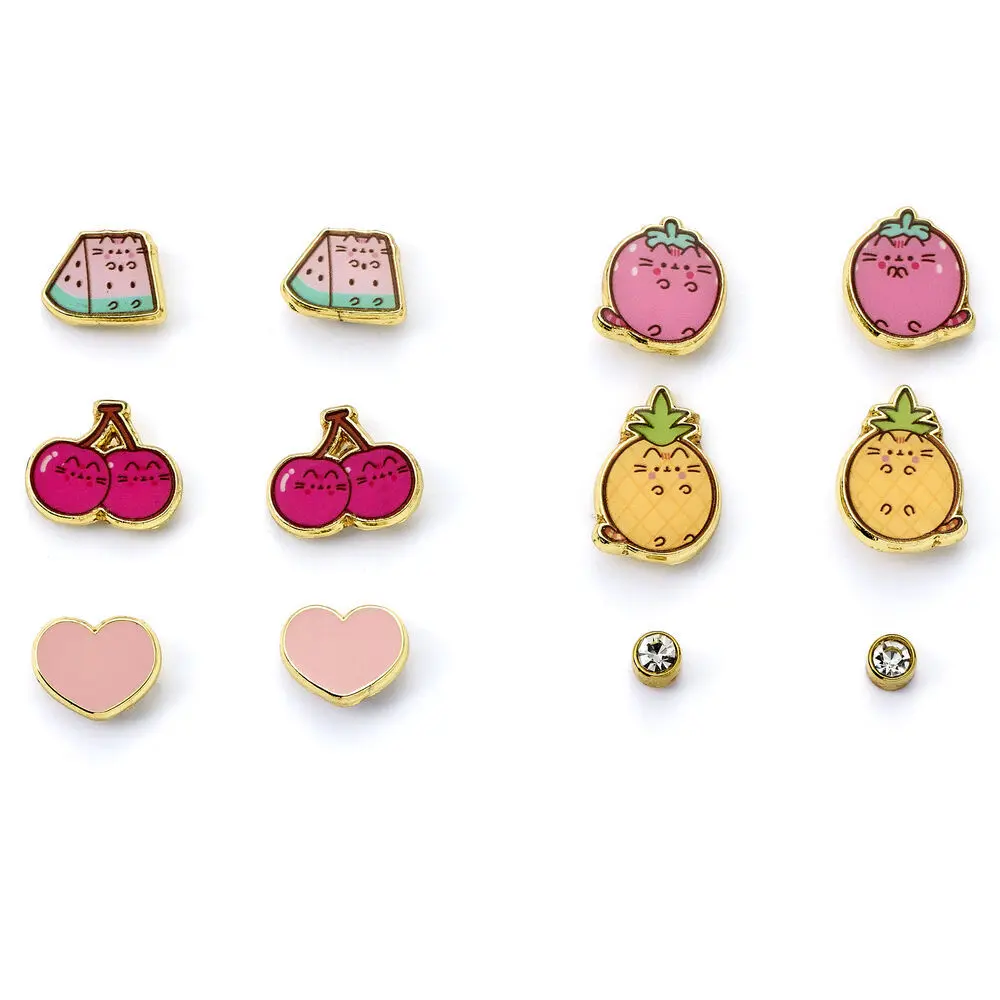 Earrings The Carat Shop Pusheen (x6)