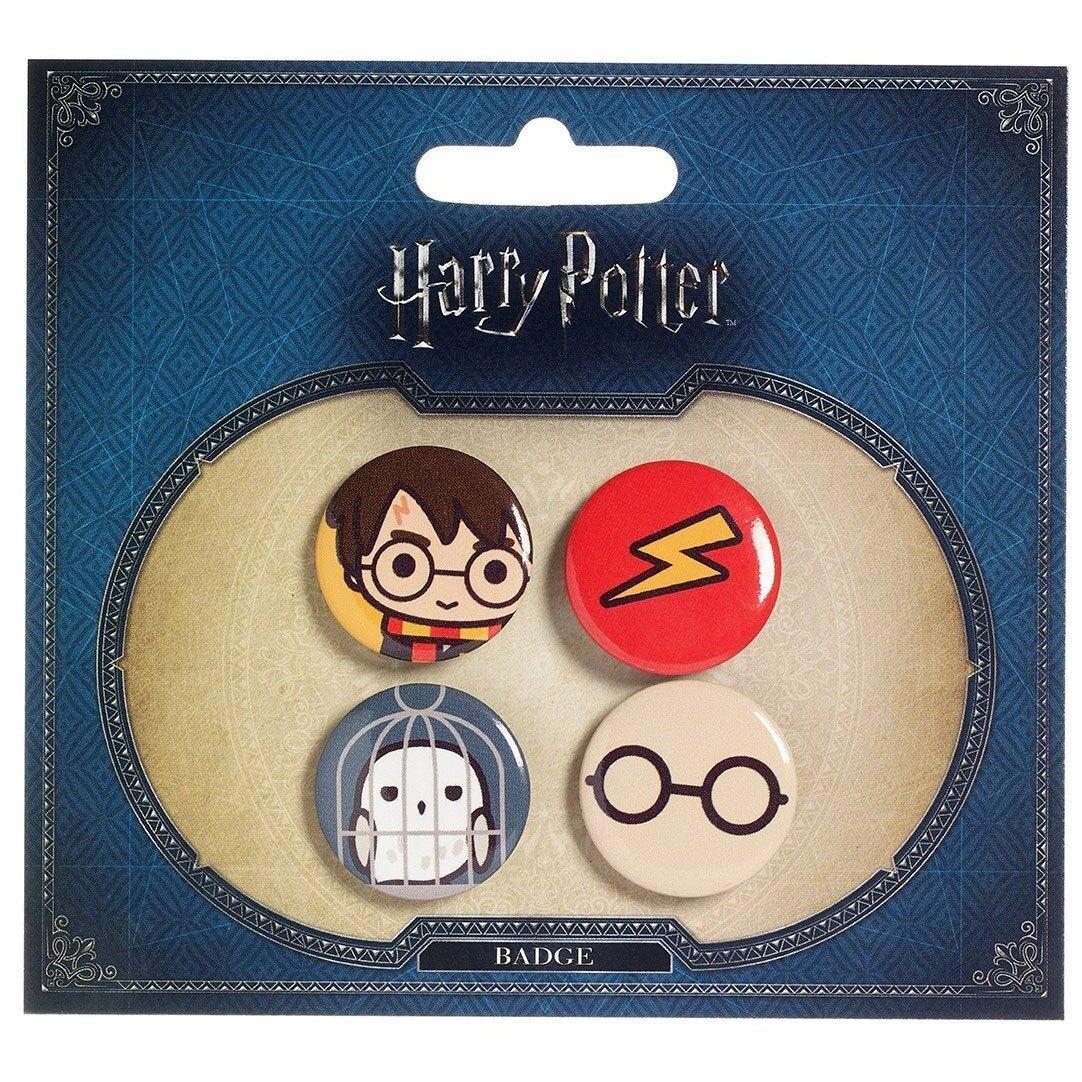 5055583410758 - Brosche Harry Potter Gryffindor pack de 5