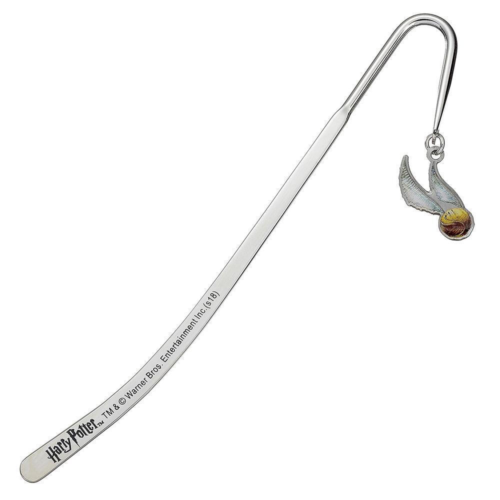 5055583412998 - Lesezeichen Harry Potter Golden Snitch (plaqué argent)