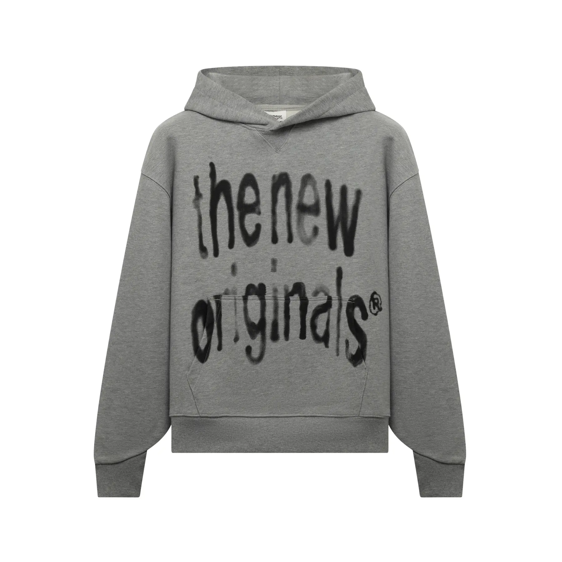 Kapuzensweatshirt mit großem Airbrush-Logo The New Originals