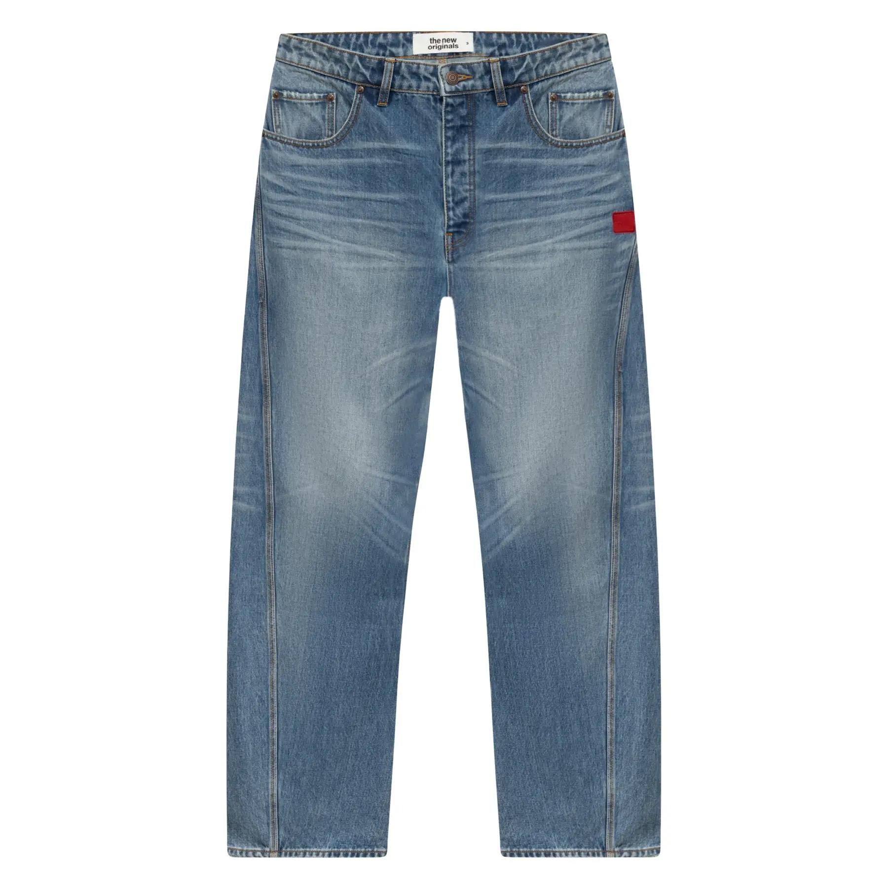 Jeans mit verdrehten Nähten The New Originals