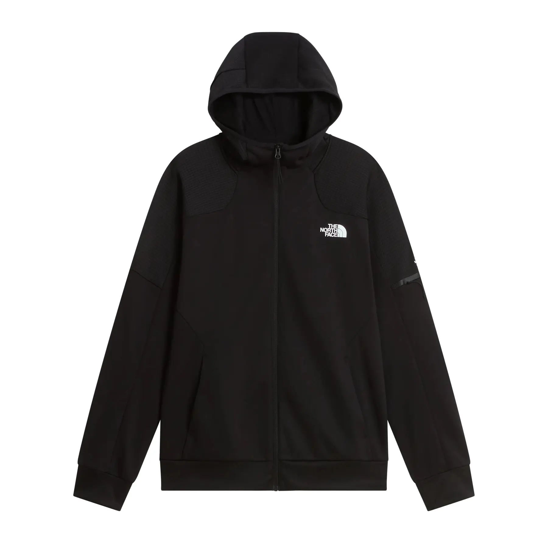 Gemusterte Zip-Fleecejacke The North Face Mountain Athletics 2.0