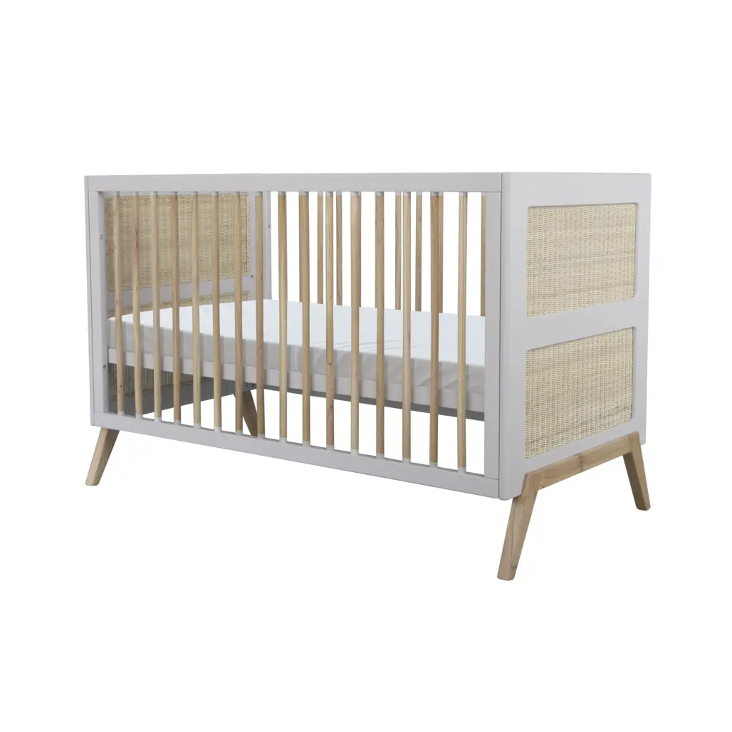 Multifunktionales Rattanjugendbett Théo Bébé Marelia