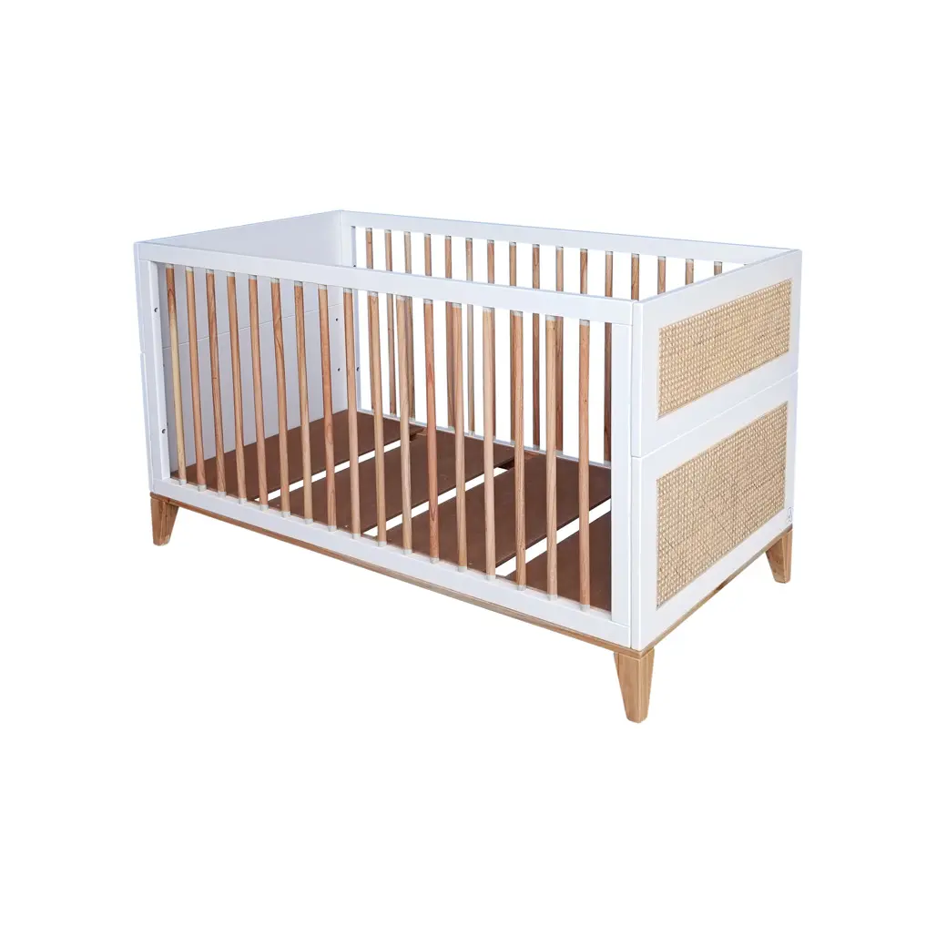 Rattan-Kinderbett Théo Bébé Nami 70x140