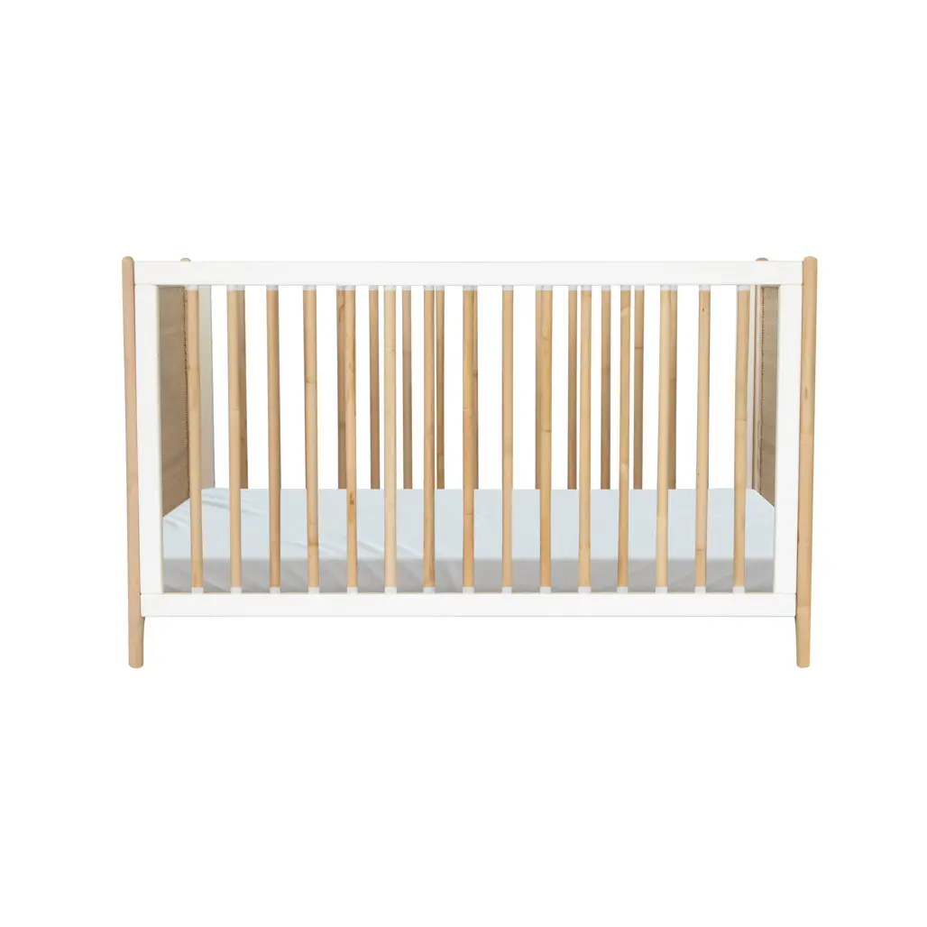 Rattan-Kinderbett Théo Bébé Oceania 60x120