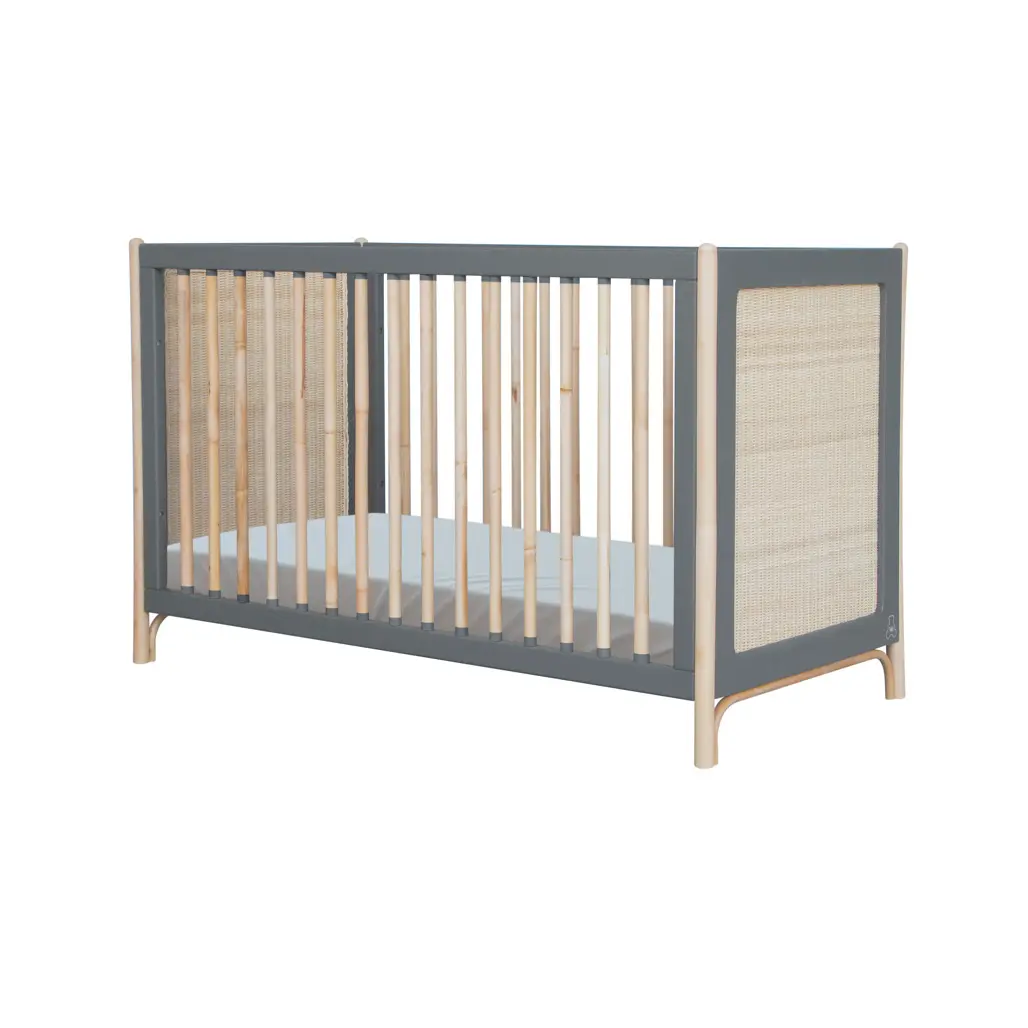 Rattan-Kinderbett Théo Bébé Oceania