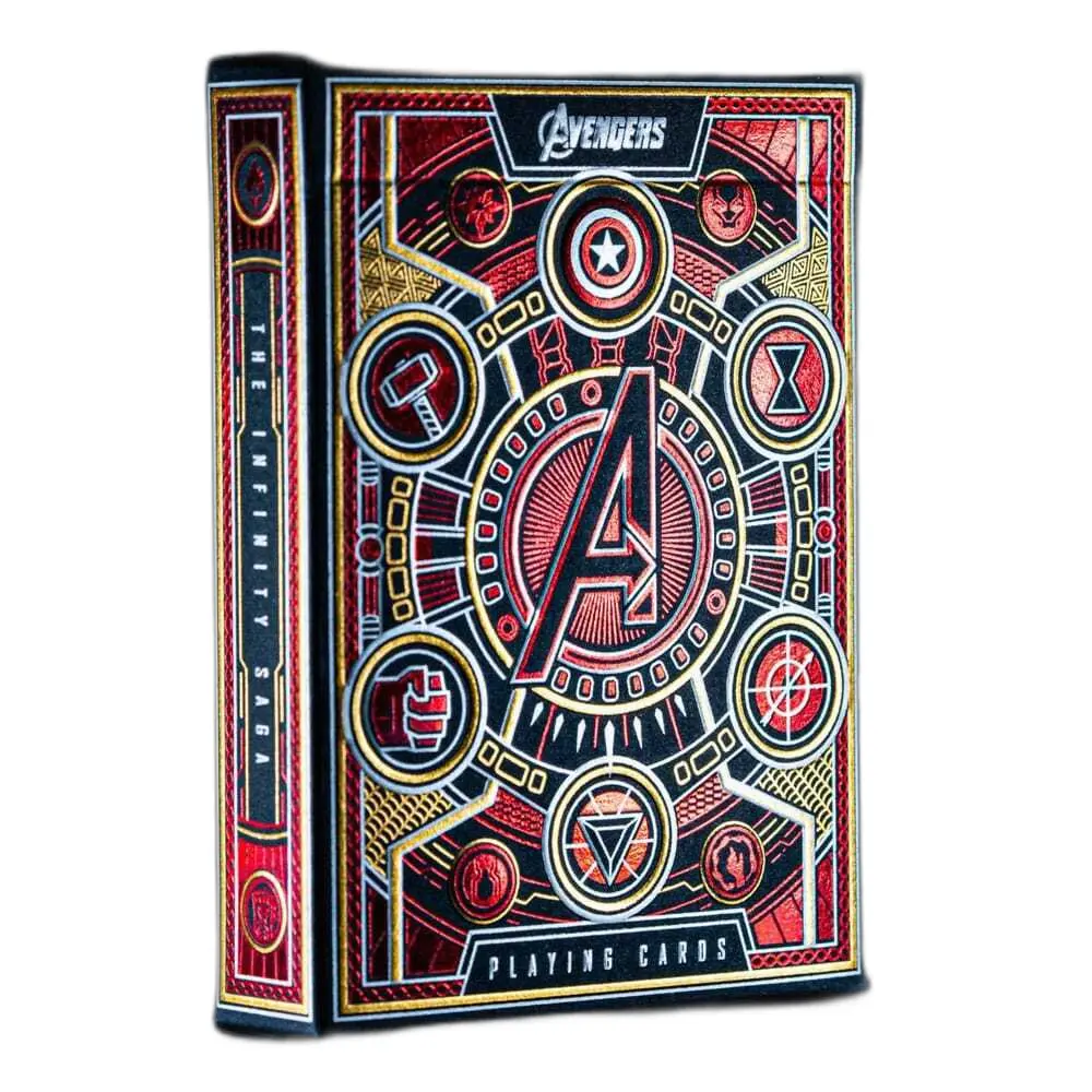 Jeux de carte Theory11 Avengers - The Infinity Saga Red Version