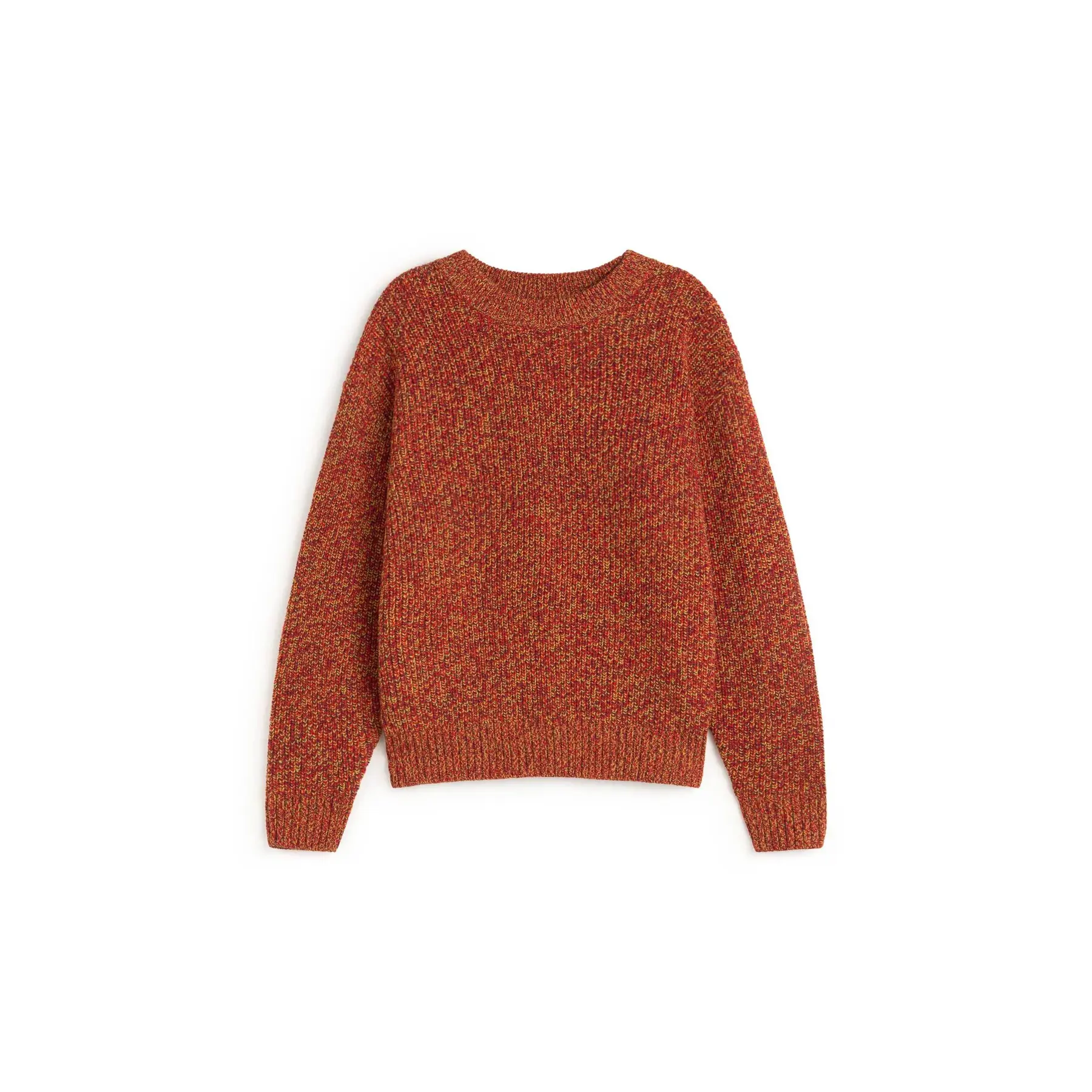 Thinking Mu Marron Pull Femme Santos