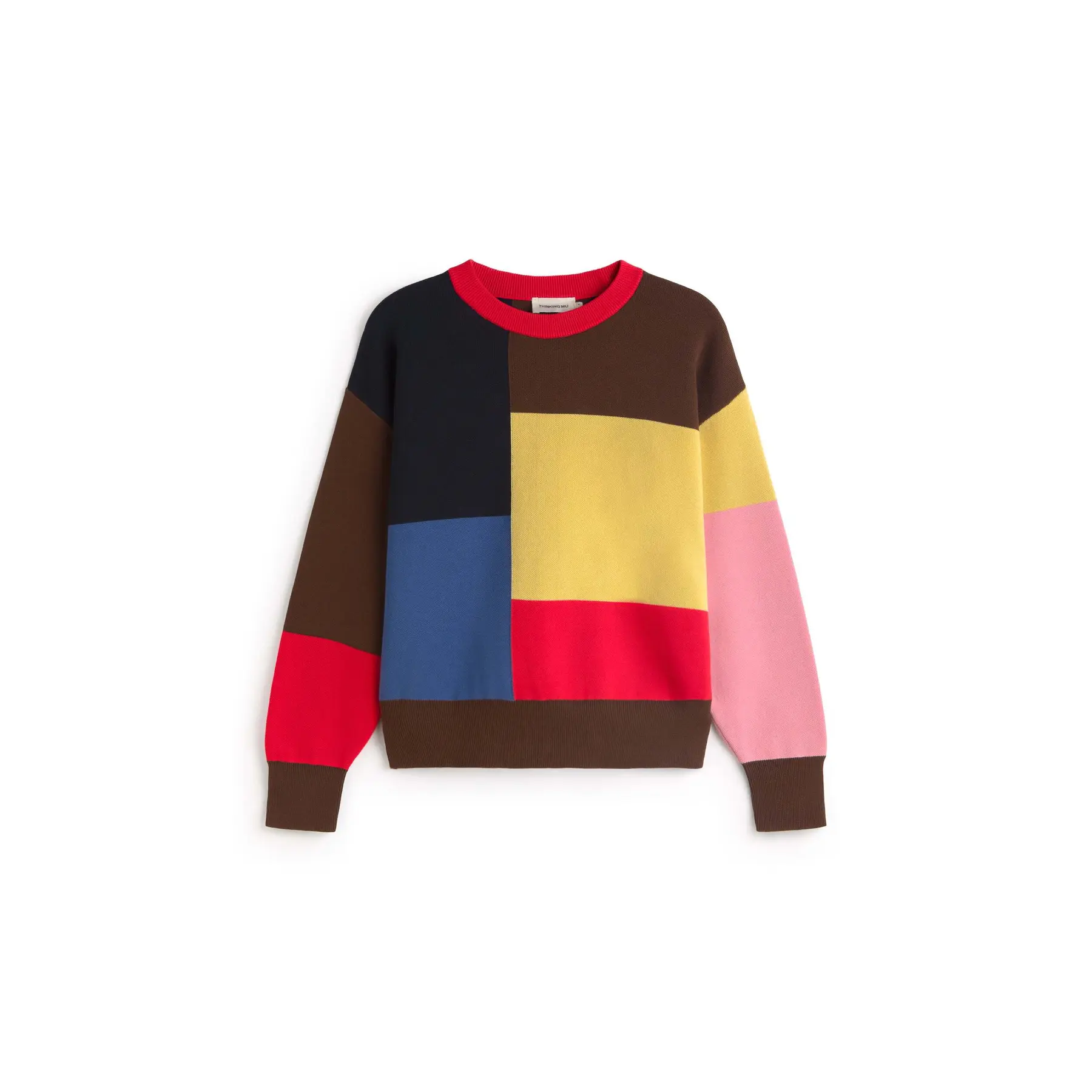 Dames sweatshirt Thinking Mu Petra Knitted