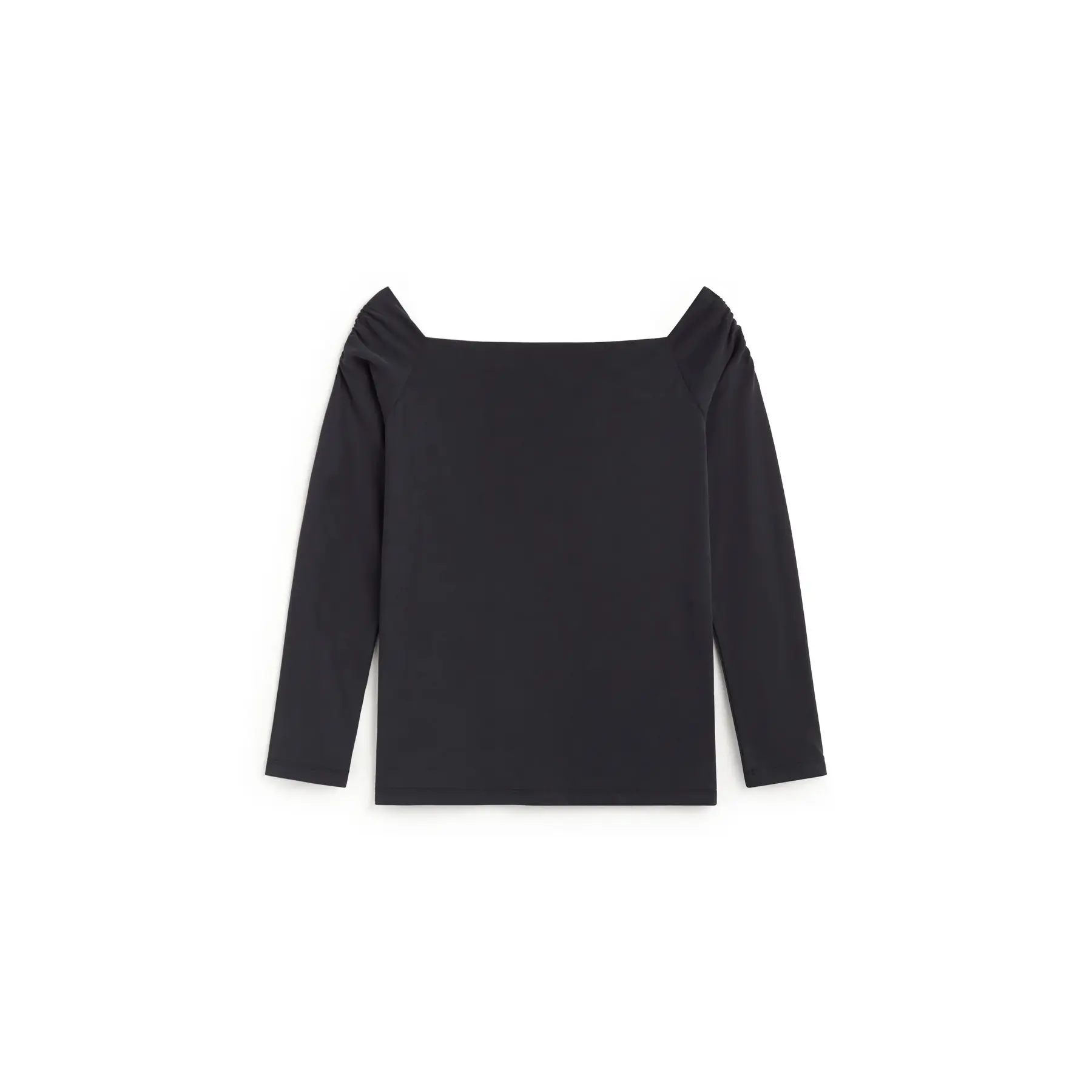 Thinking Mu Noir Top Femme Berta