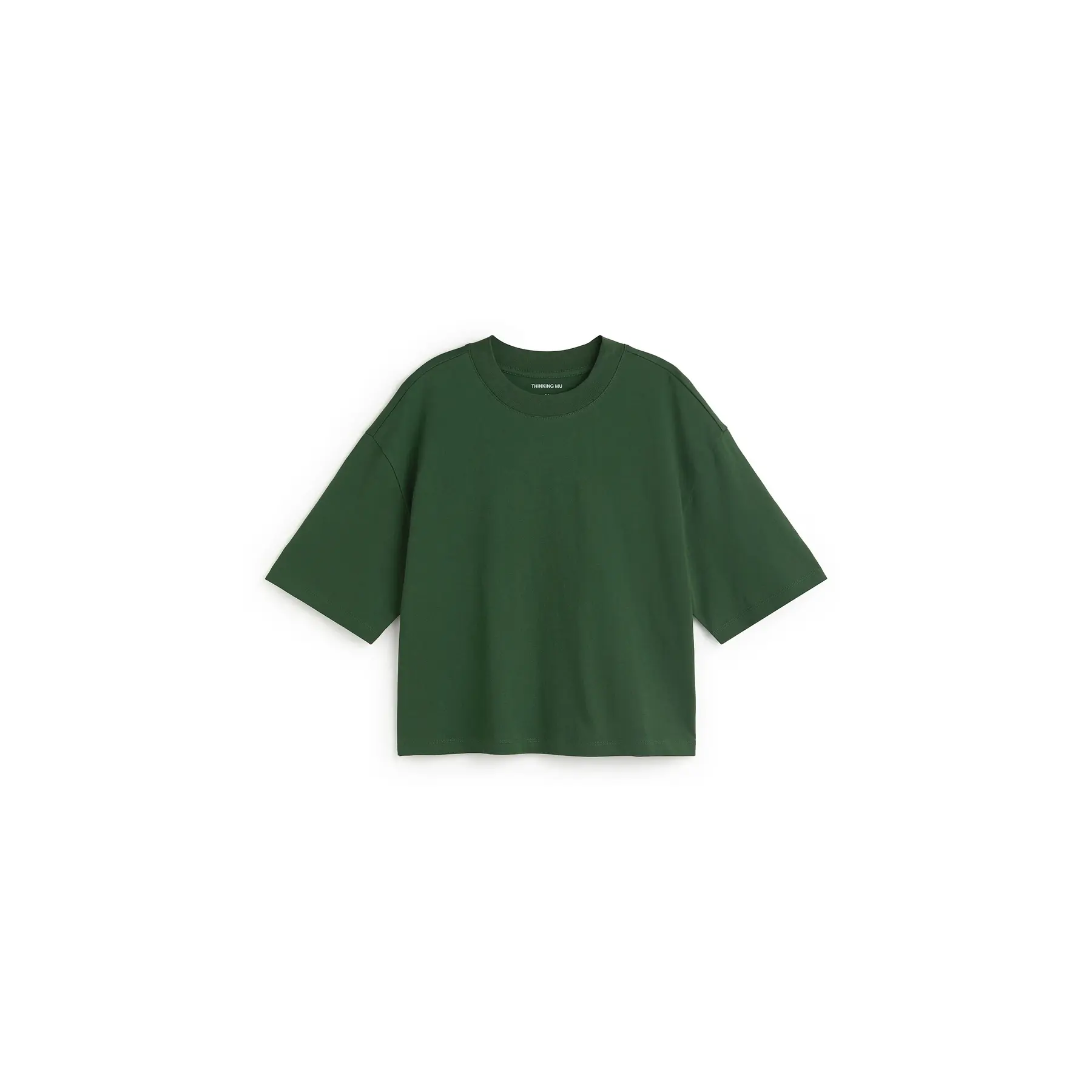 Thinking Mu Vert T-Shirt Femme Lena