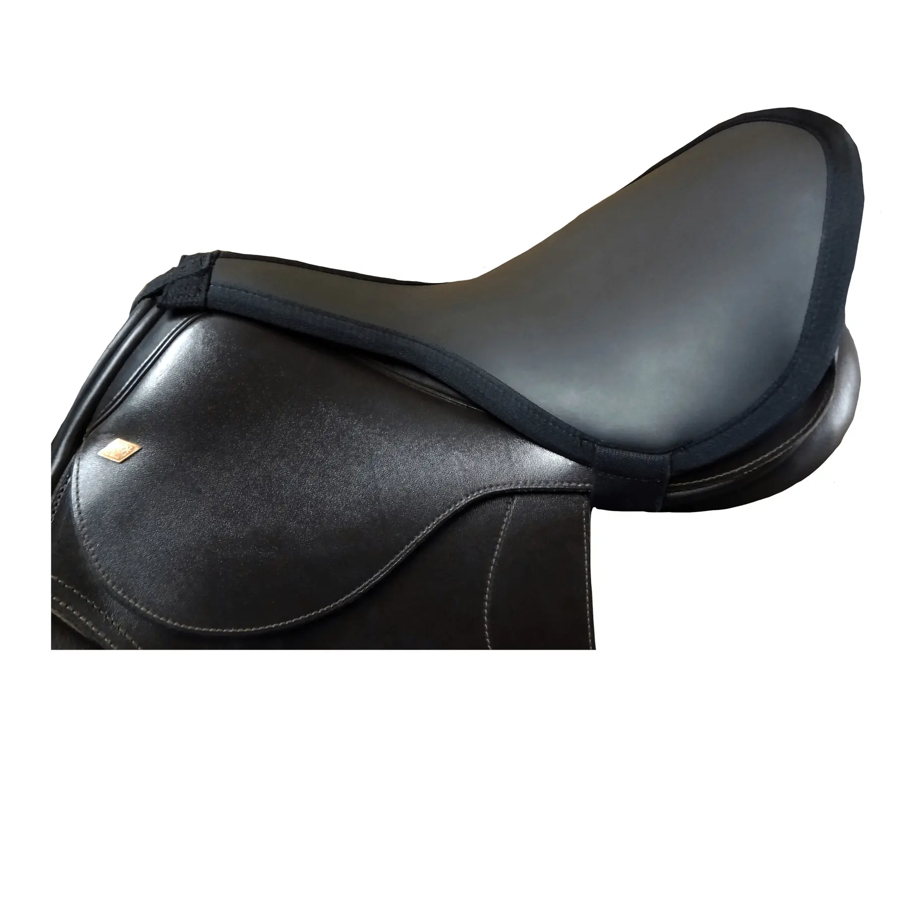 Thinline Noir Dressage Saddle Pad For Horses