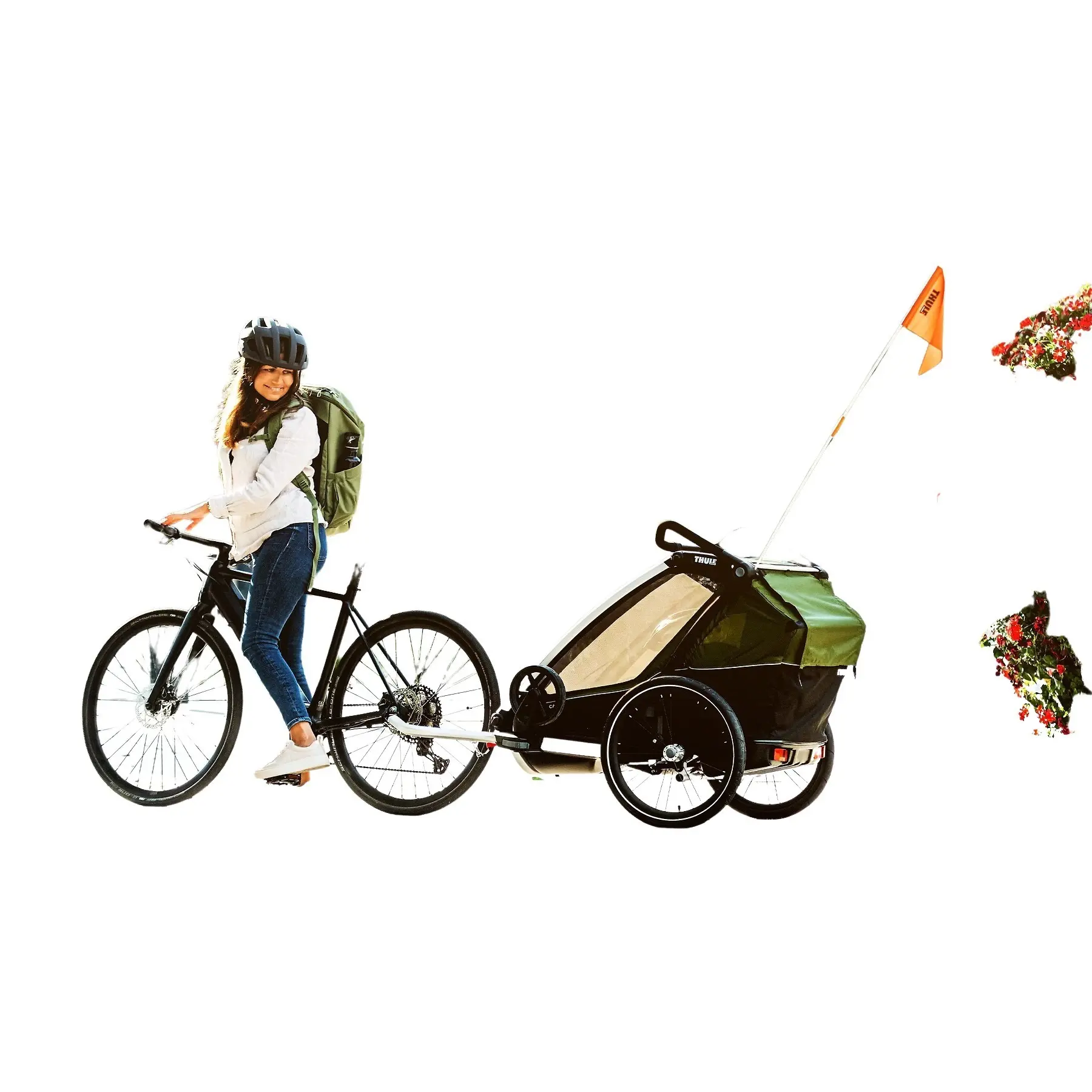 Carrello Thule Cab 2: Il Rimorchio per Famiglie