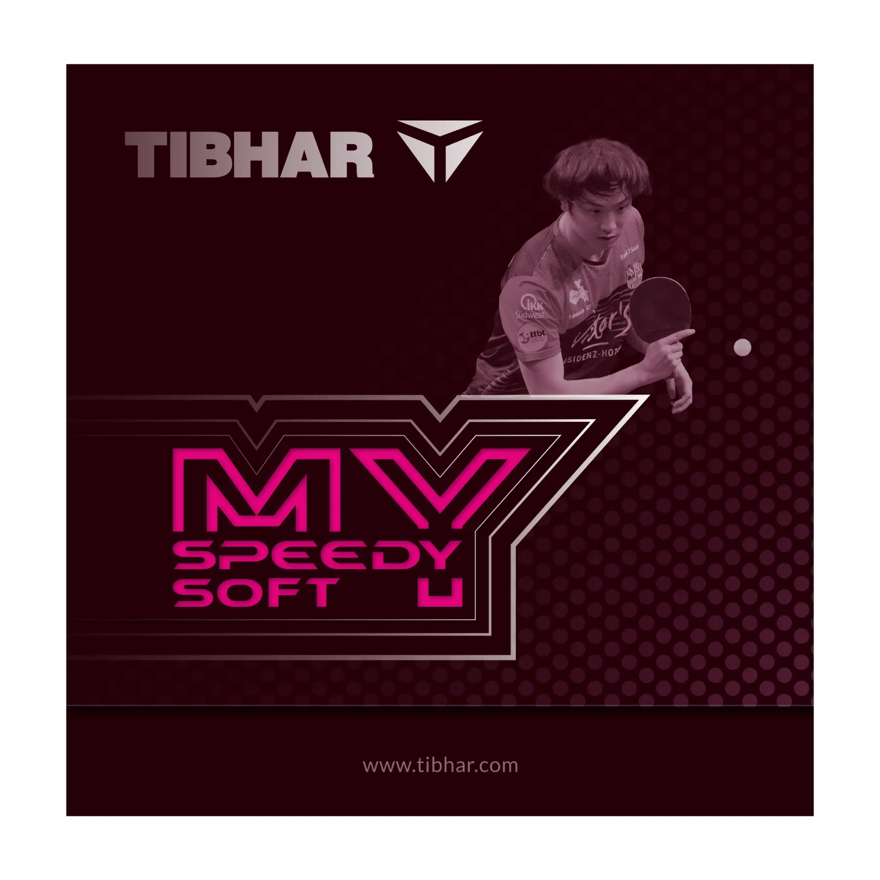 Belag Tischtennisschläger Tibhar Speedy Soft My