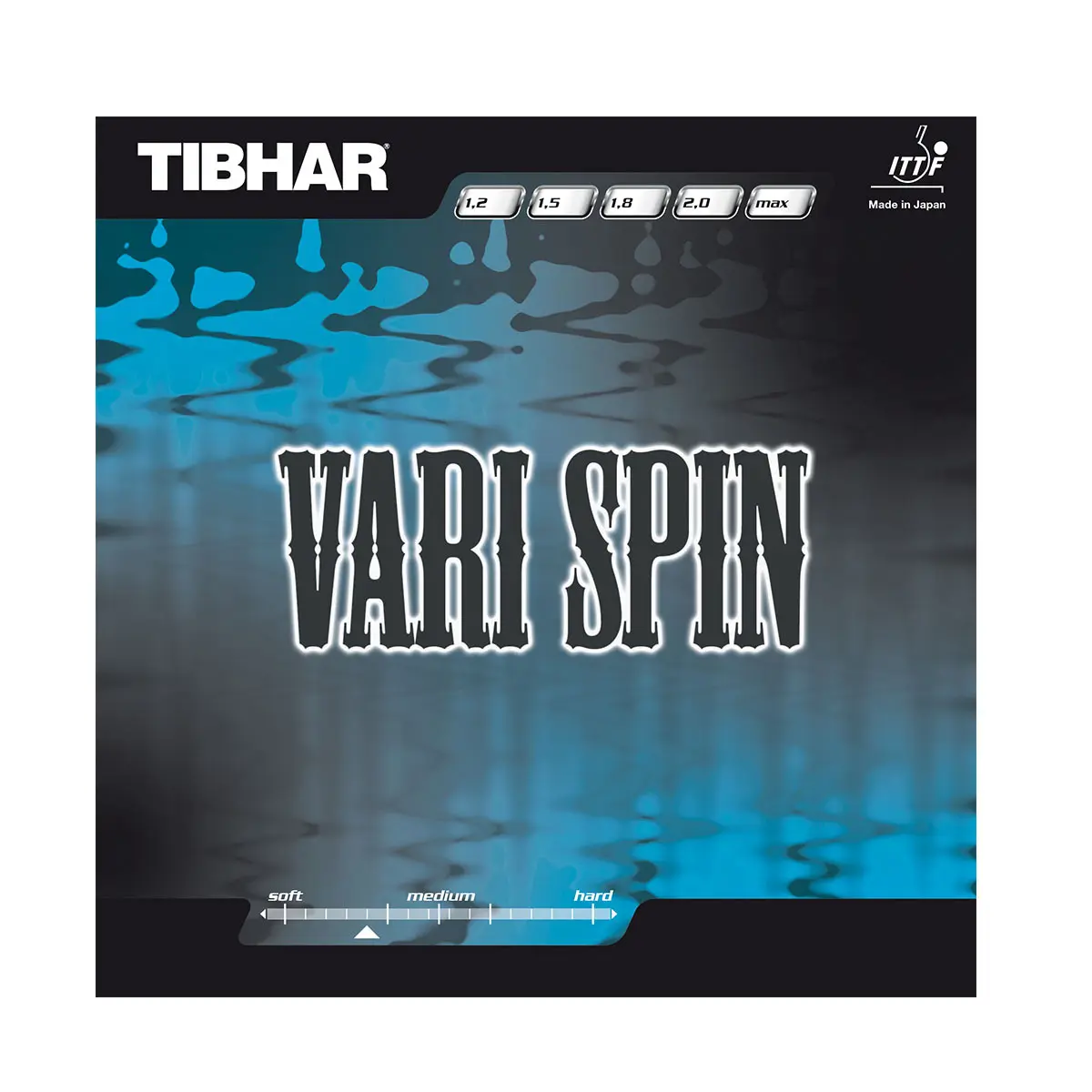 TIBHAR Rev&ecirc;tement raquette tennis de table  Vari Spin R