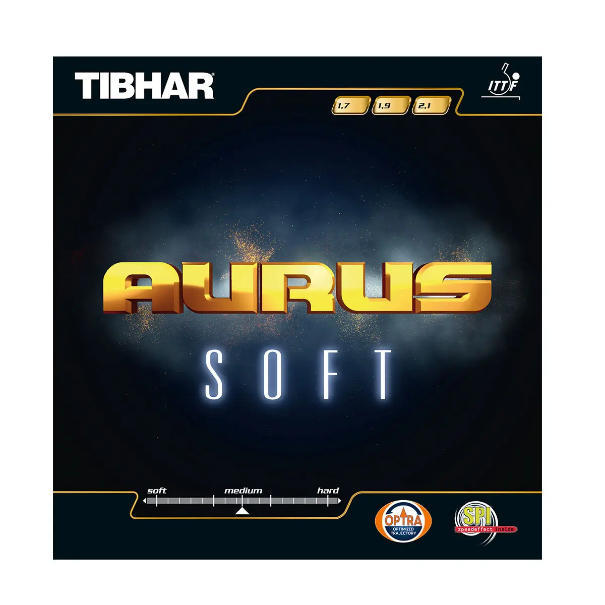 Belag Tischtennisschläger Tibhar Aurus Soft S